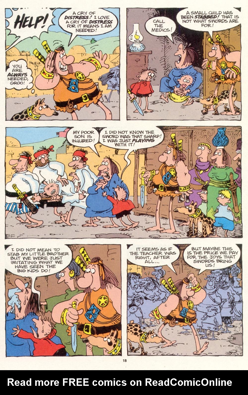 Read online Sergio Aragonés Groo the Wanderer comic -  Issue #120 - 20