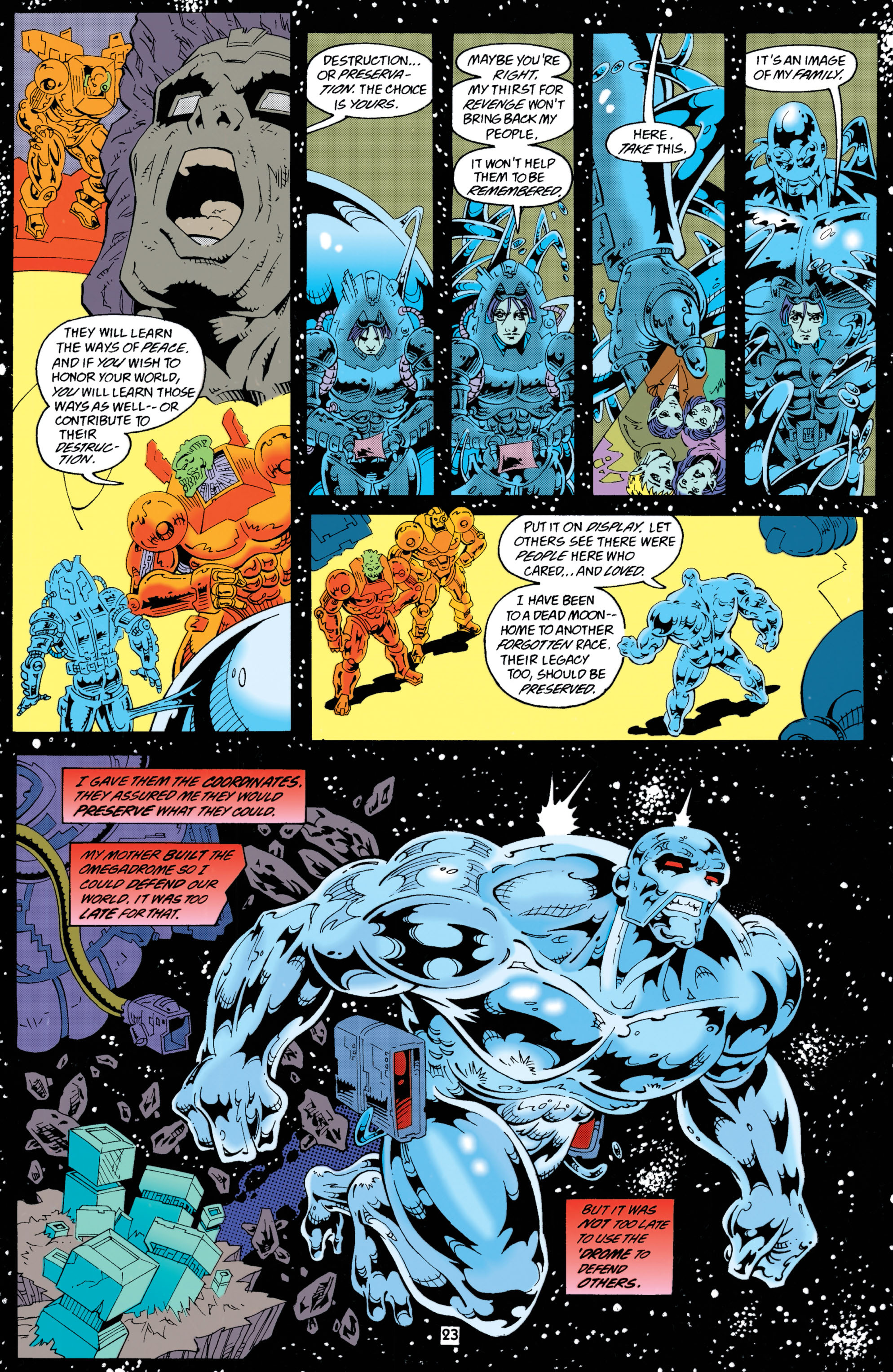Read online The New Titans (1988) comic -  Issue #123 - 23