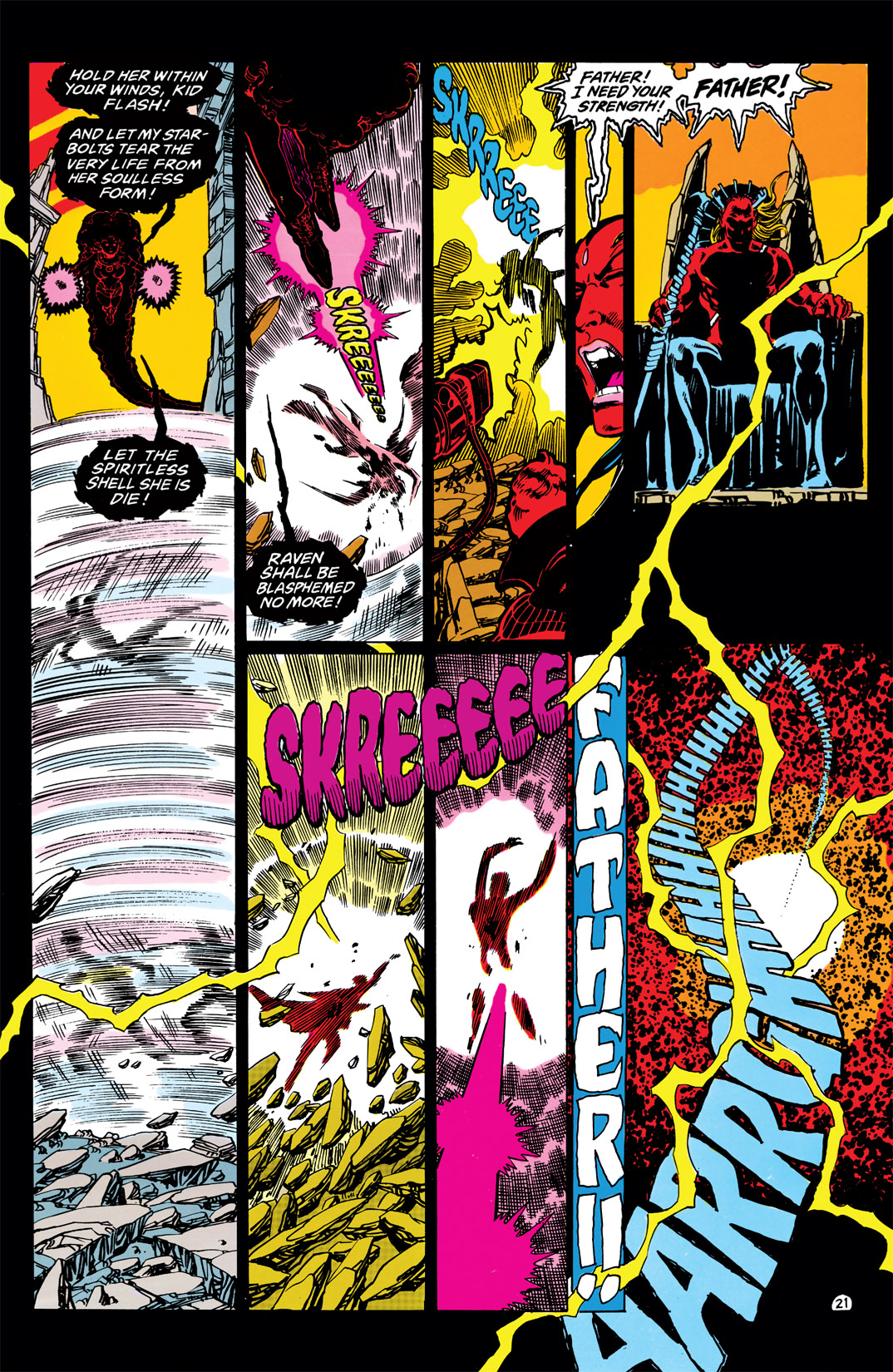Read online The New Teen Titans (1984) comic -  Issue #4 - 22
