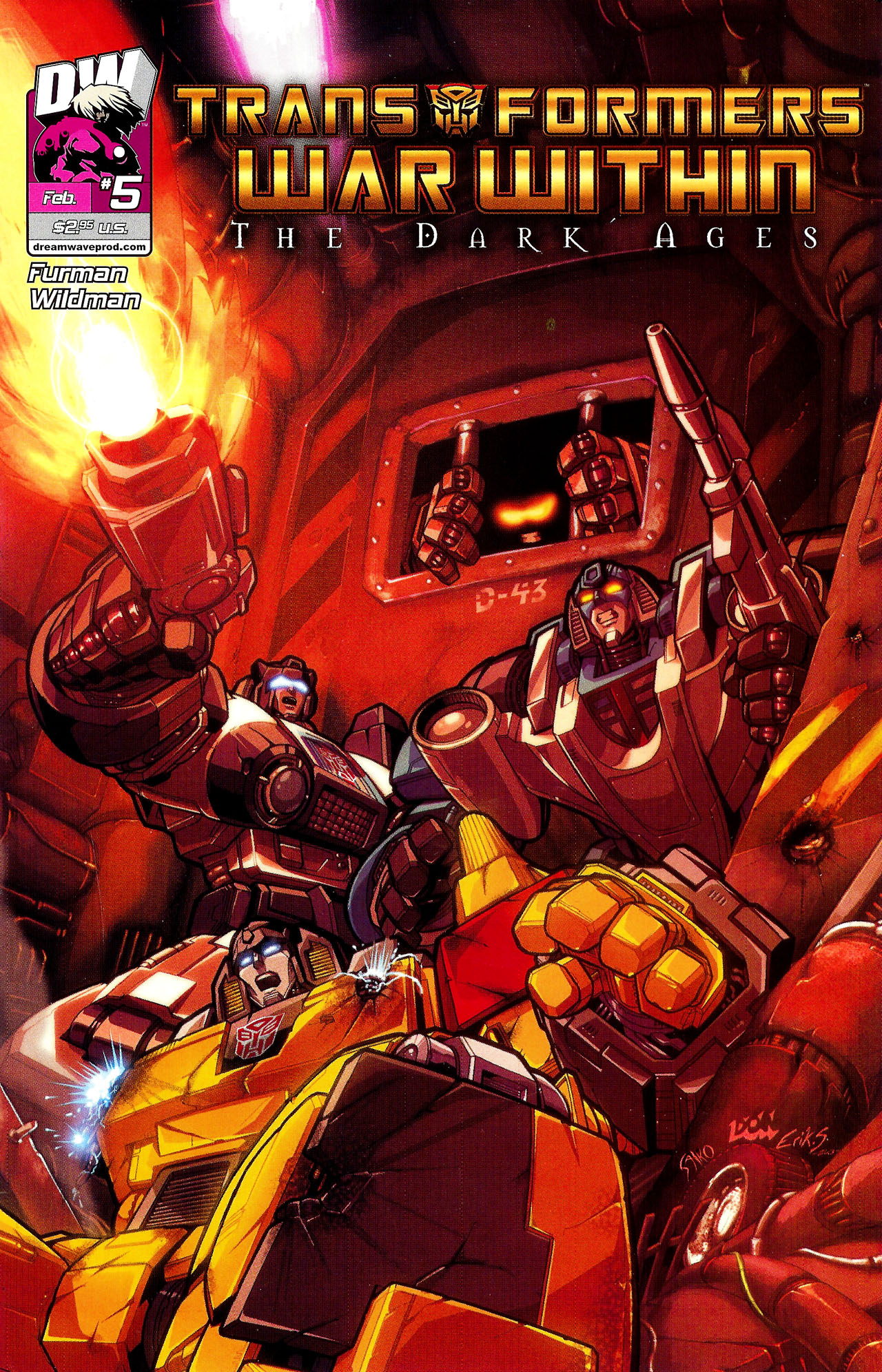 Read online Transformers War Within: "The Dark Ages" comic -  Issue #5 - 1