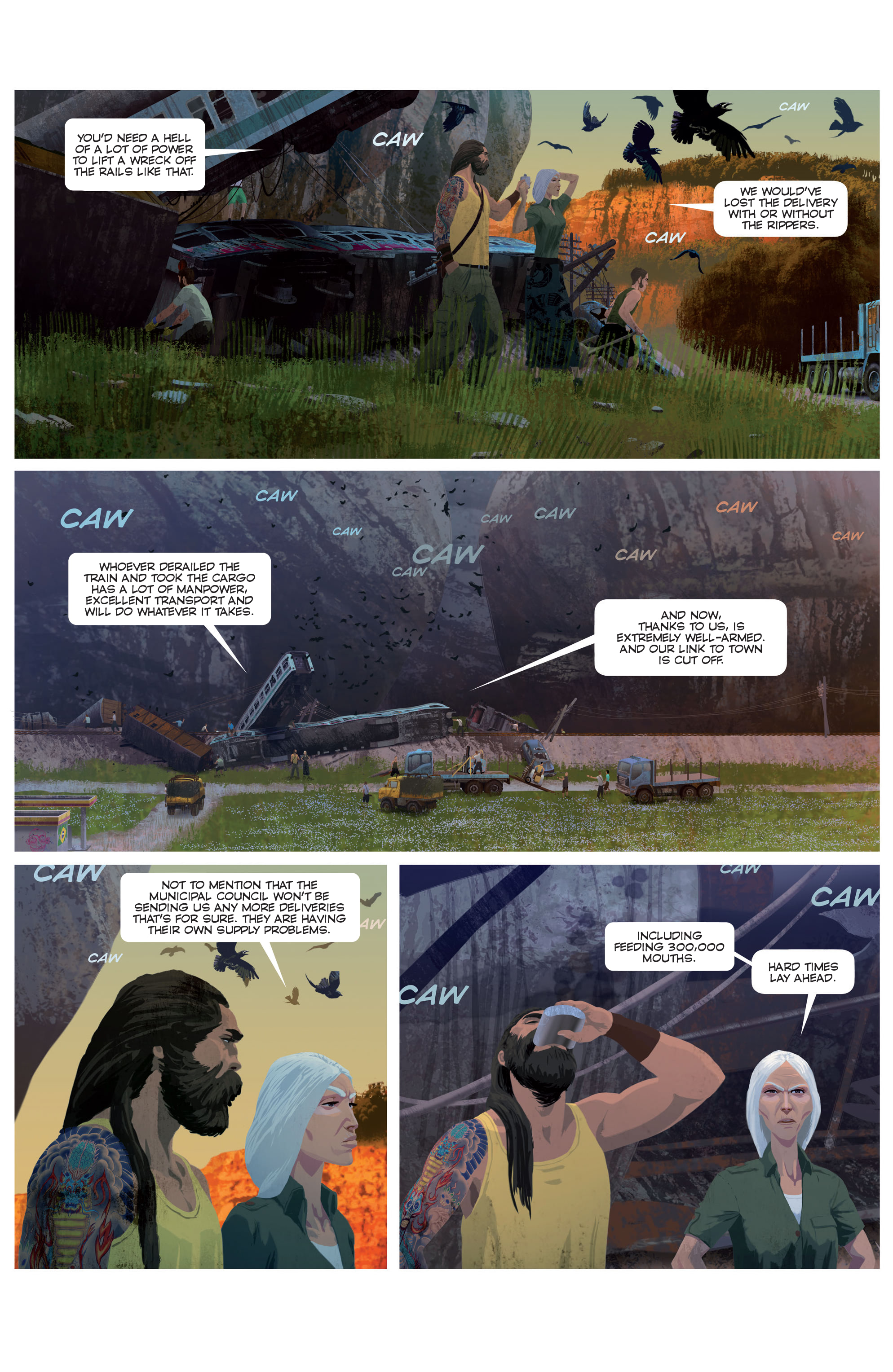 Read online Gung-Ho comic -  Issue #6 - 7