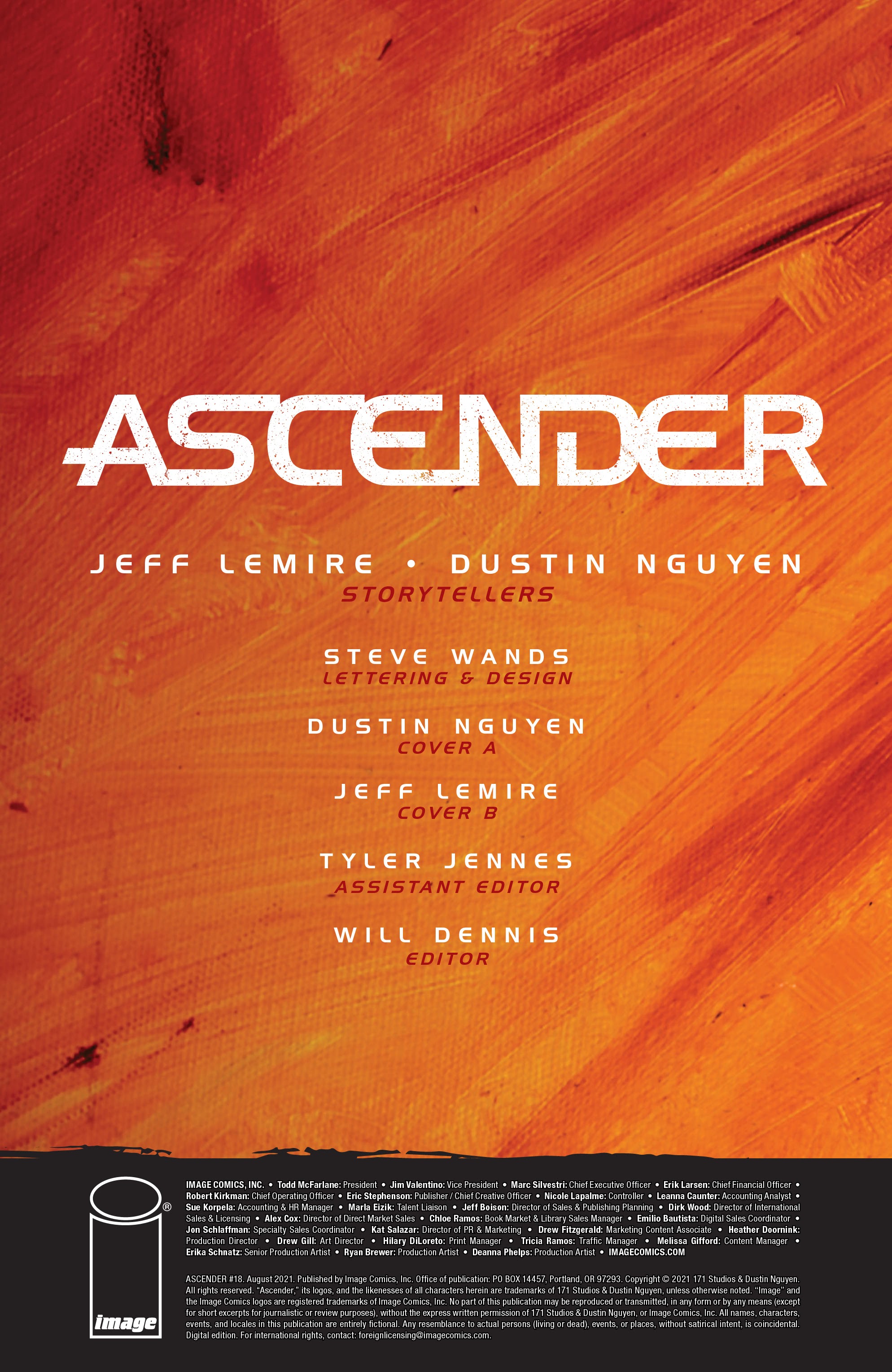 Read online Ascender comic -  Issue #18 - 2
