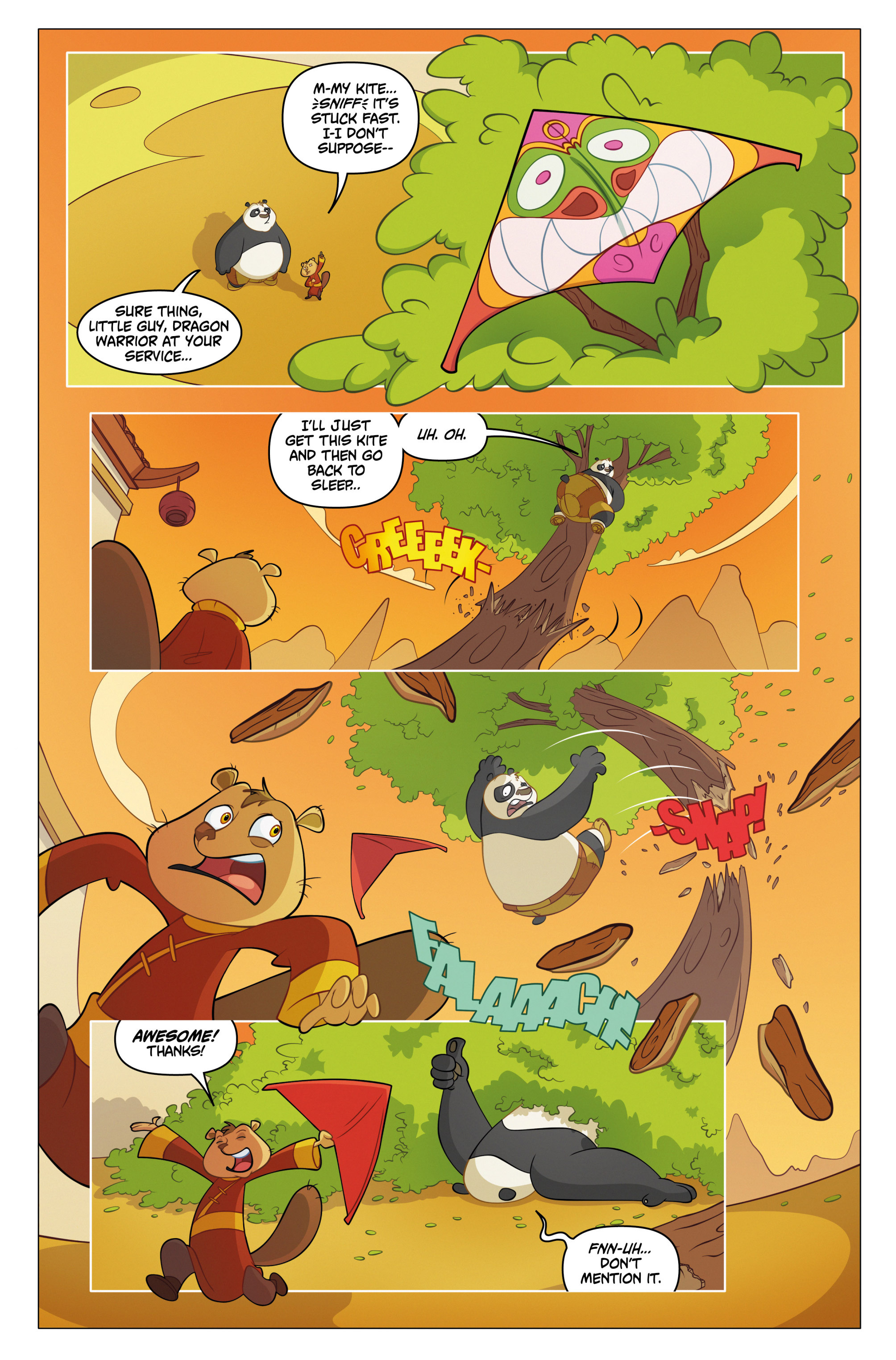 Read online DreamWorks Kung Fu Panda comic -  Issue #2 - 26