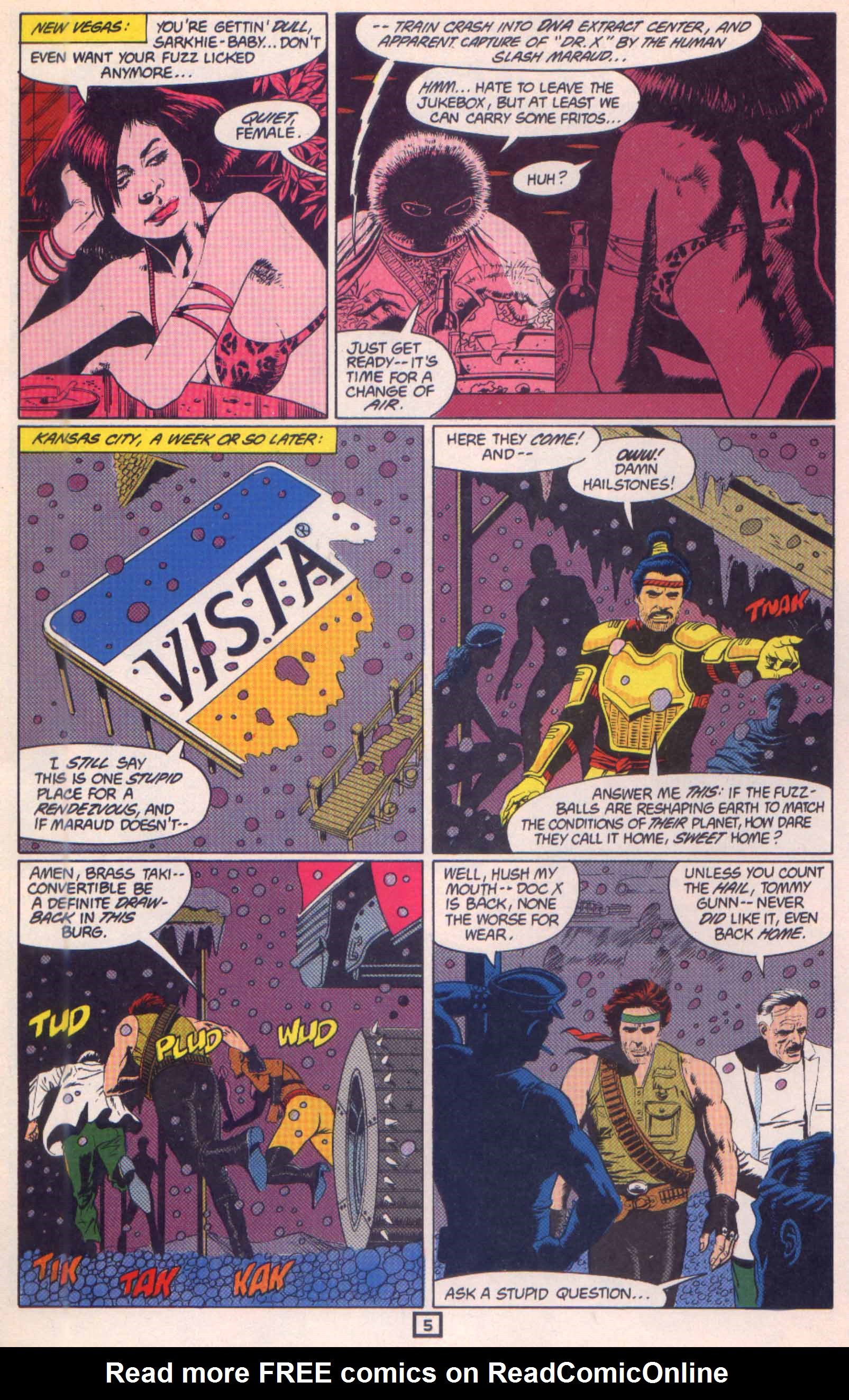 Read online Slash Maraud comic -  Issue #5 - 6