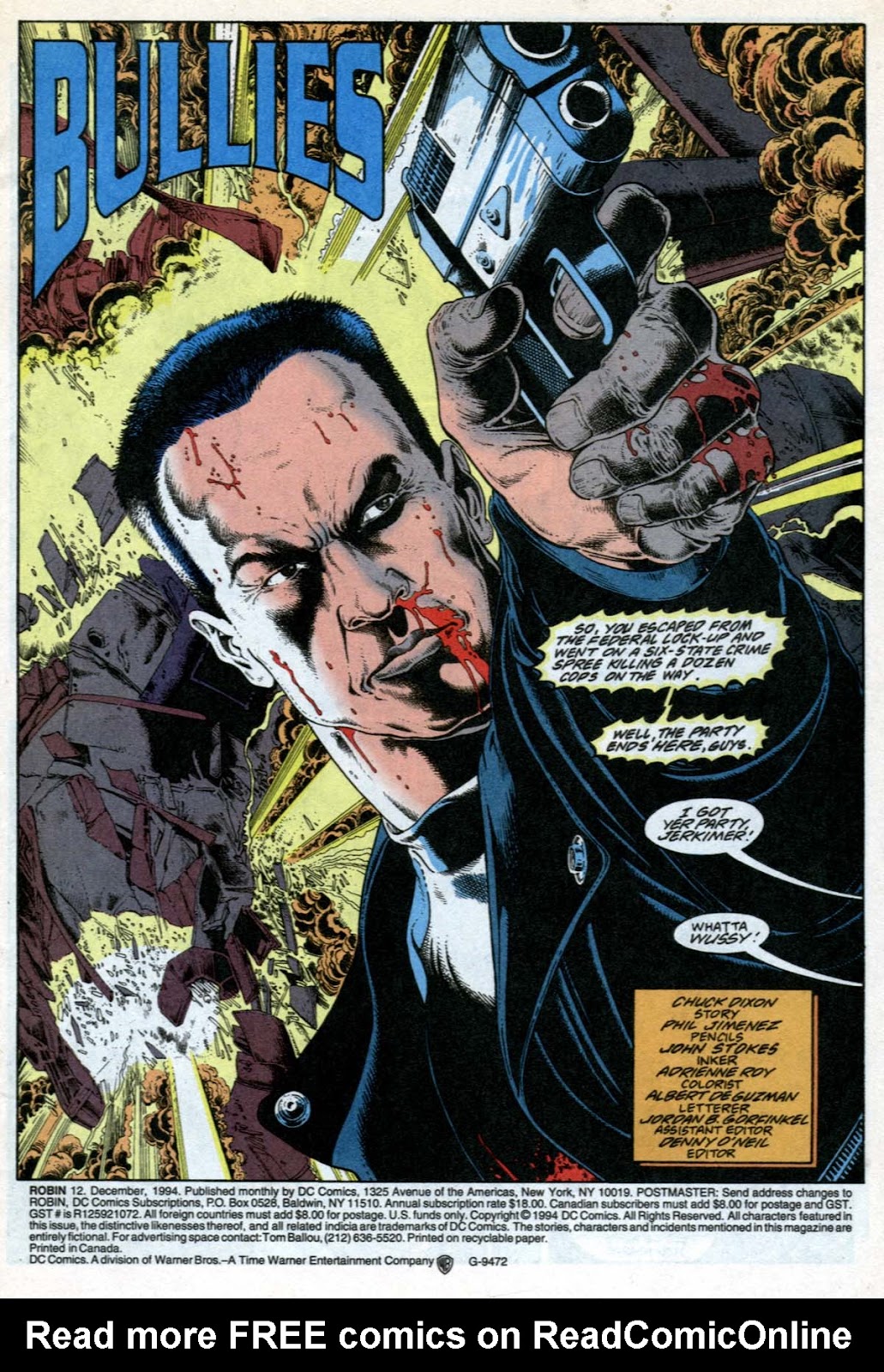 <{ $series->title }} issue Batman: Knightfall Prodigal - Issue #8 - Page 2