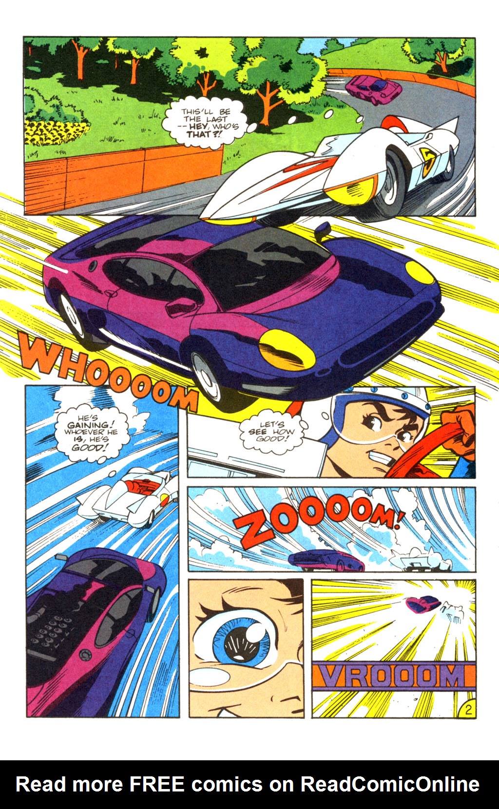 Read online Speed Racer (1987) comic -  Issue #36 - 3