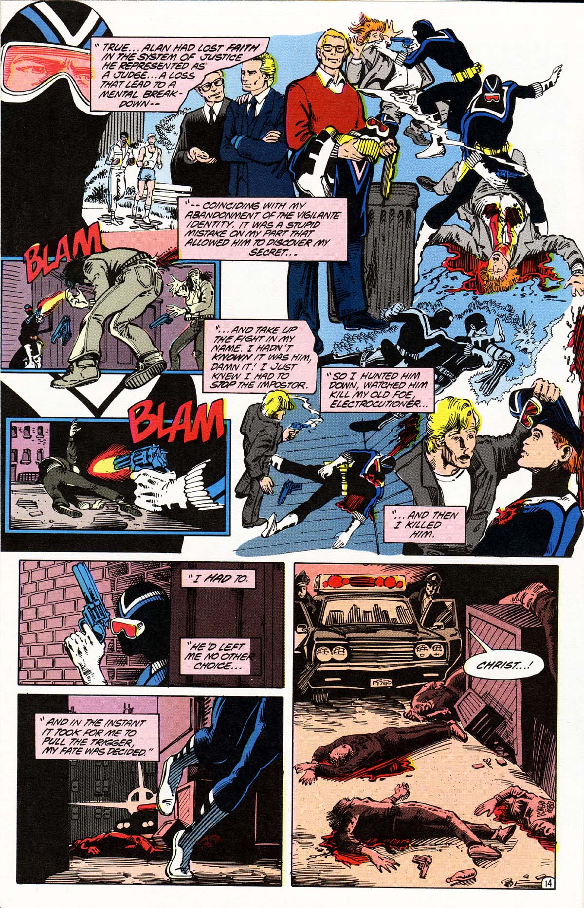 Read online Vigilante (1983) comic -  Issue #50 - 16