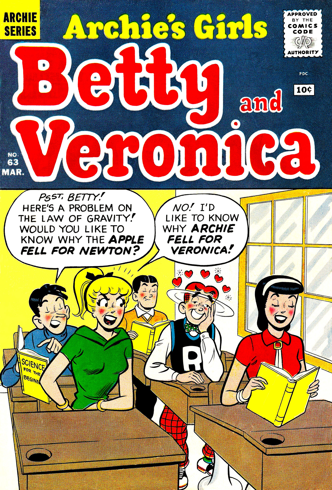 Read online Archie's Girls Betty and Veronica comic -  Issue #63 - 1
