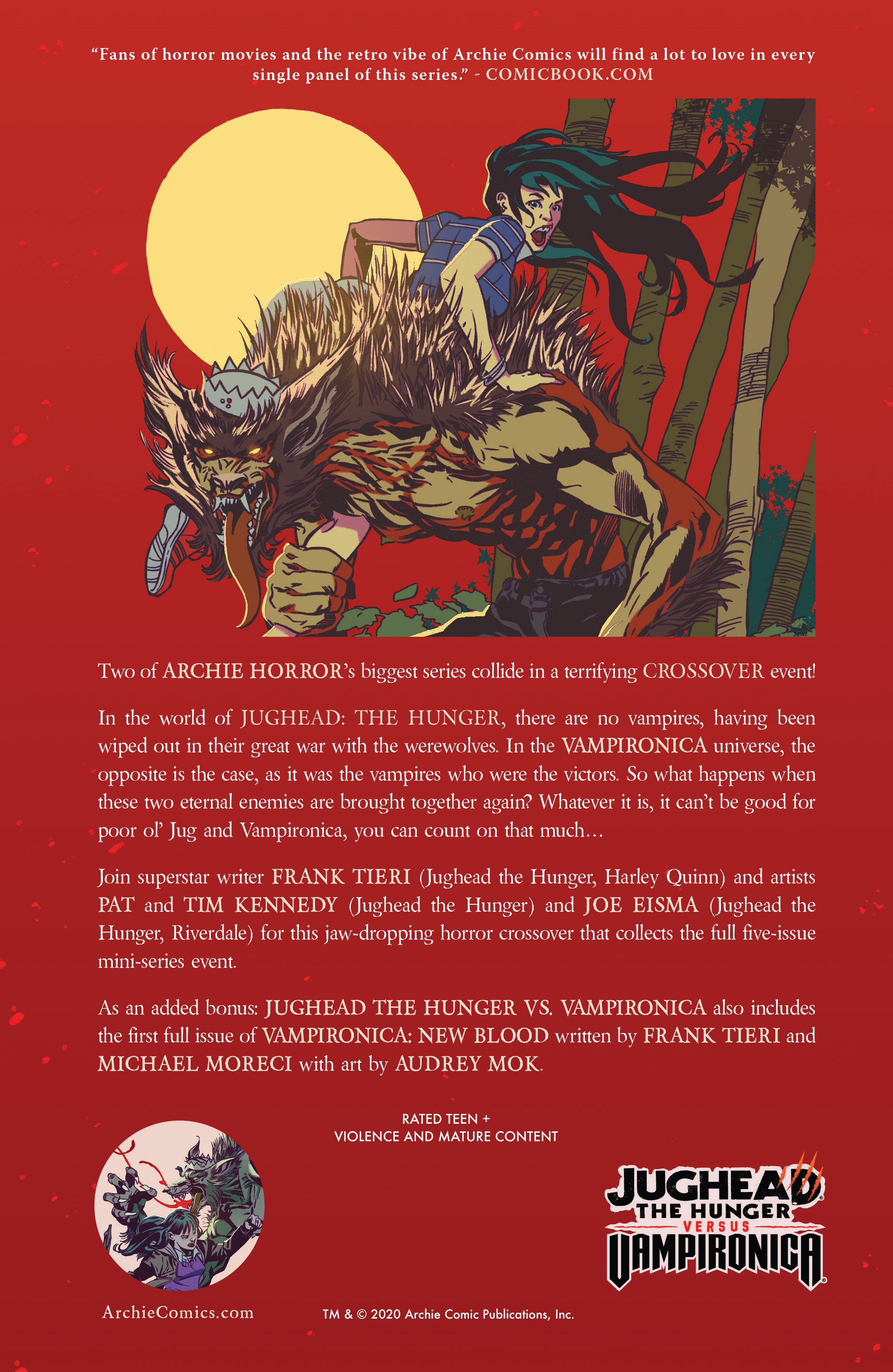 Read online Jughead the Hunger vs. Vampironica comic -  Issue # _TPB - 143
