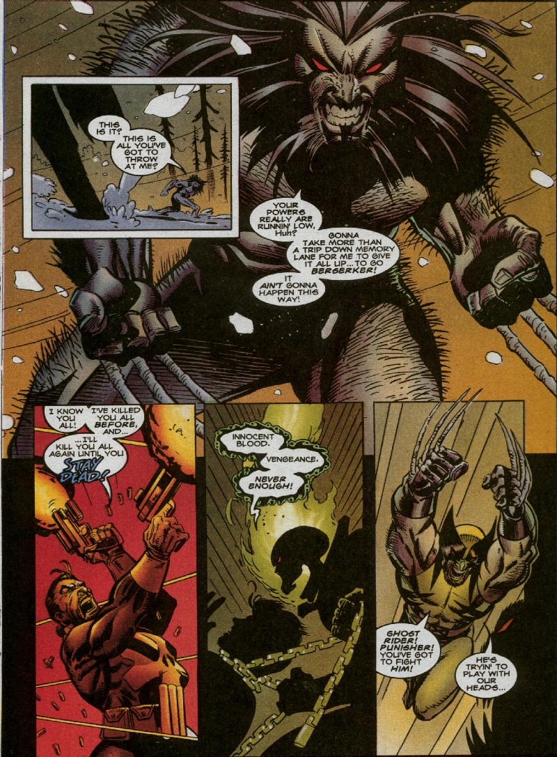Read online Ghost Rider; Wolverine; Punisher: The Dark Design comic -  Issue # Full - 34