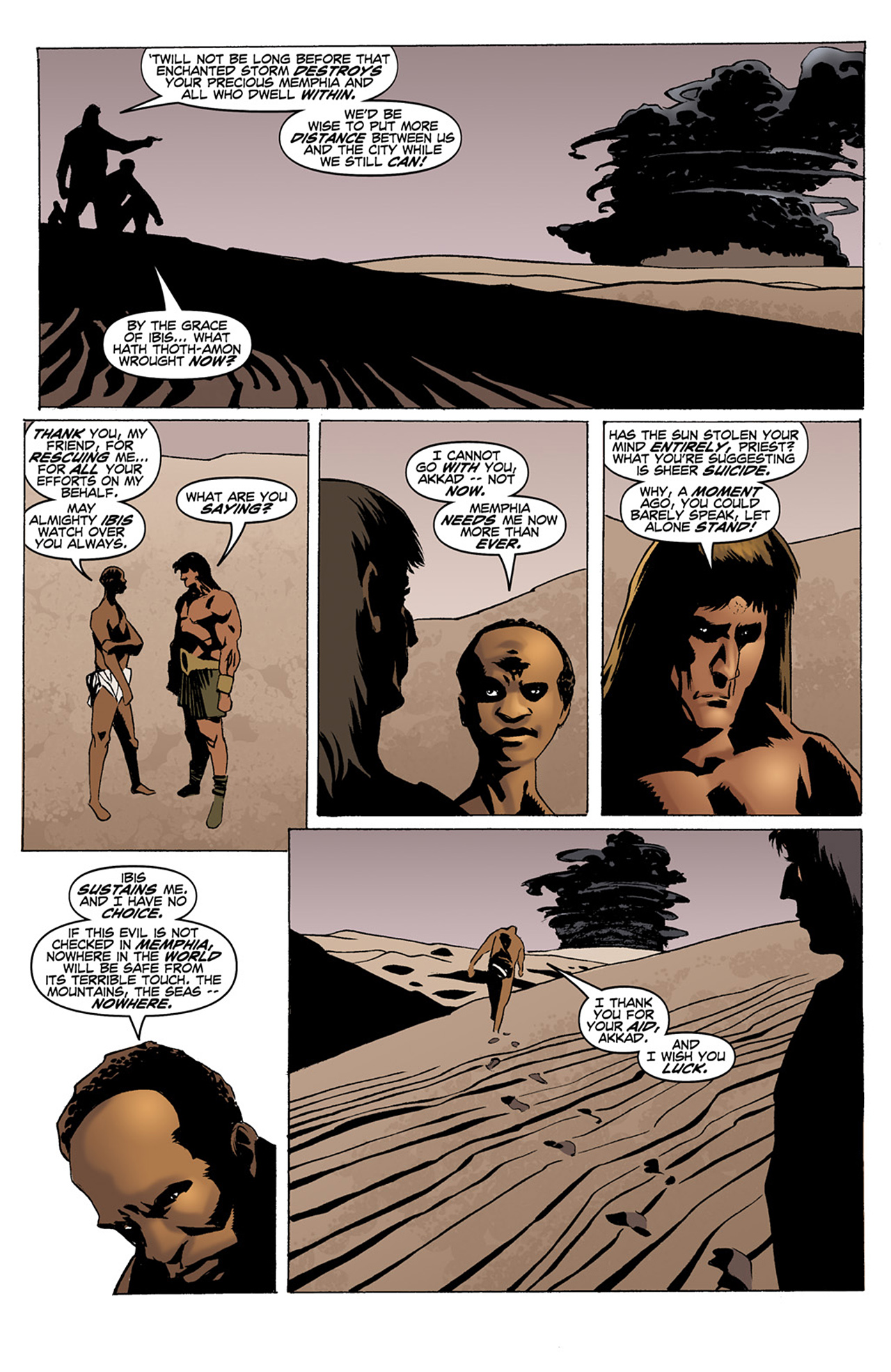 Read online Conan: The Book of Thoth comic -  Issue #4 - 28