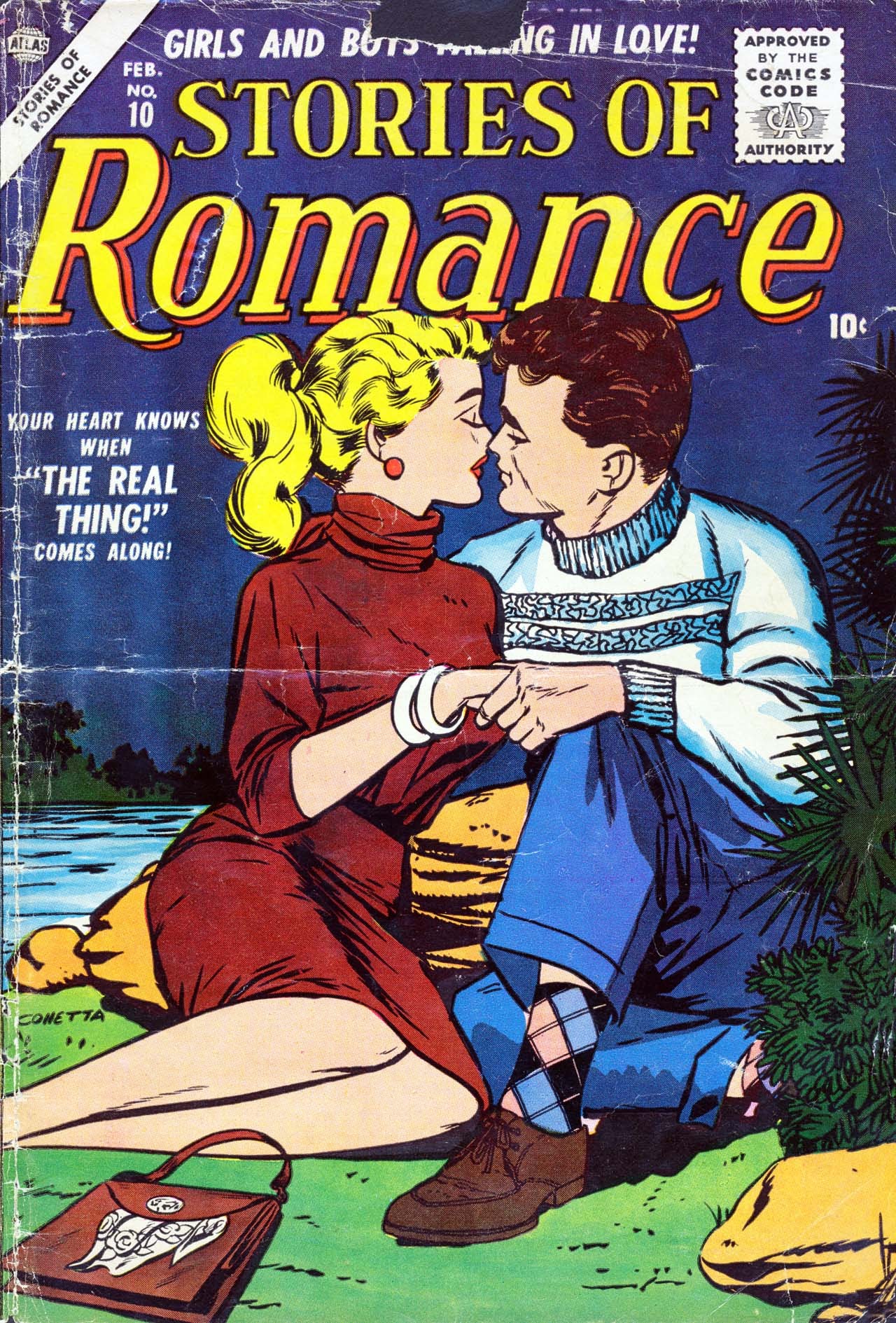 Read online Stories Of Romance comic -  Issue #10 - 1