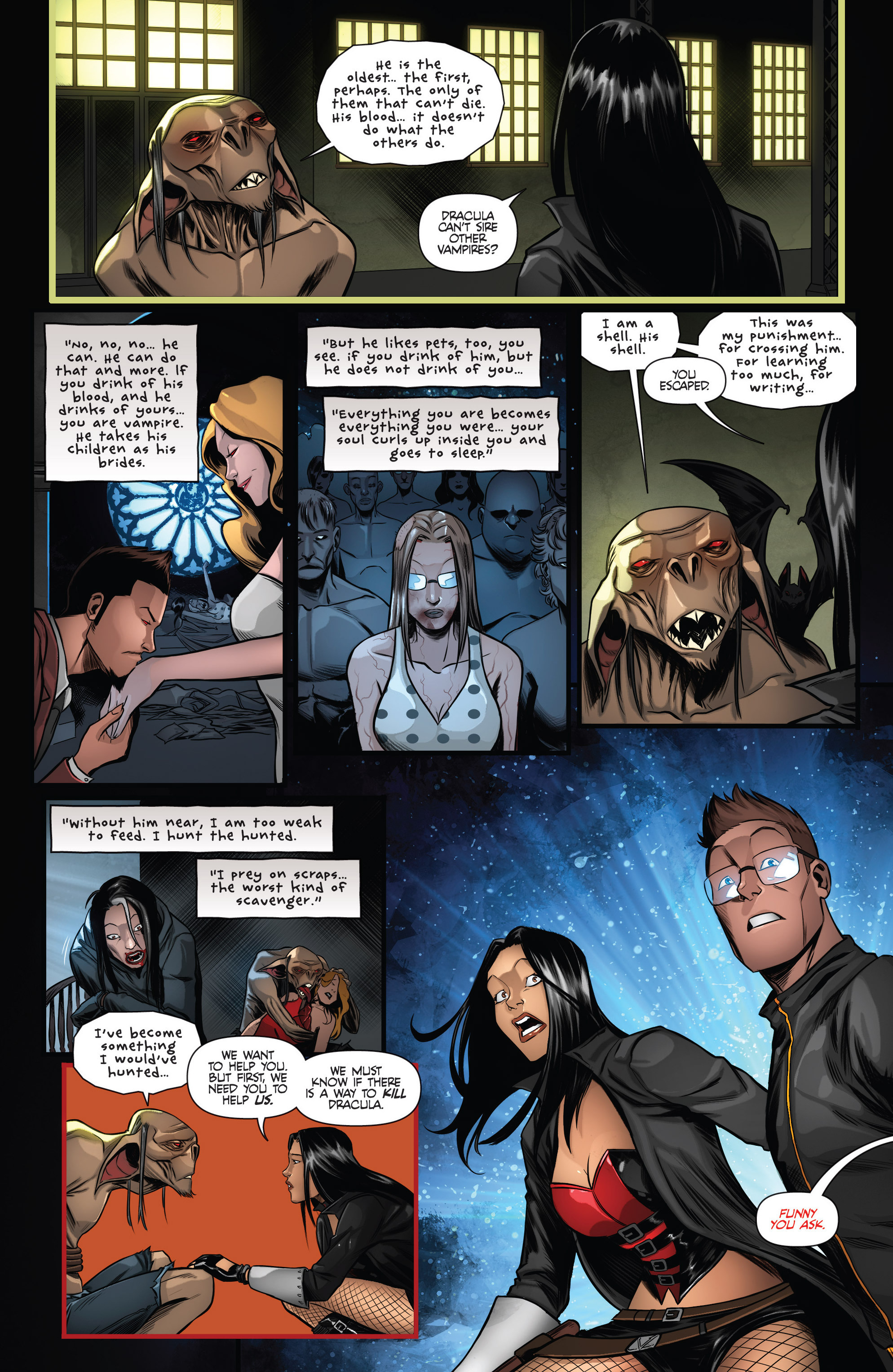 Read online Grimm Fairy Tales presents Van Helsing vs. Dracula comic -  Issue #3 - 22