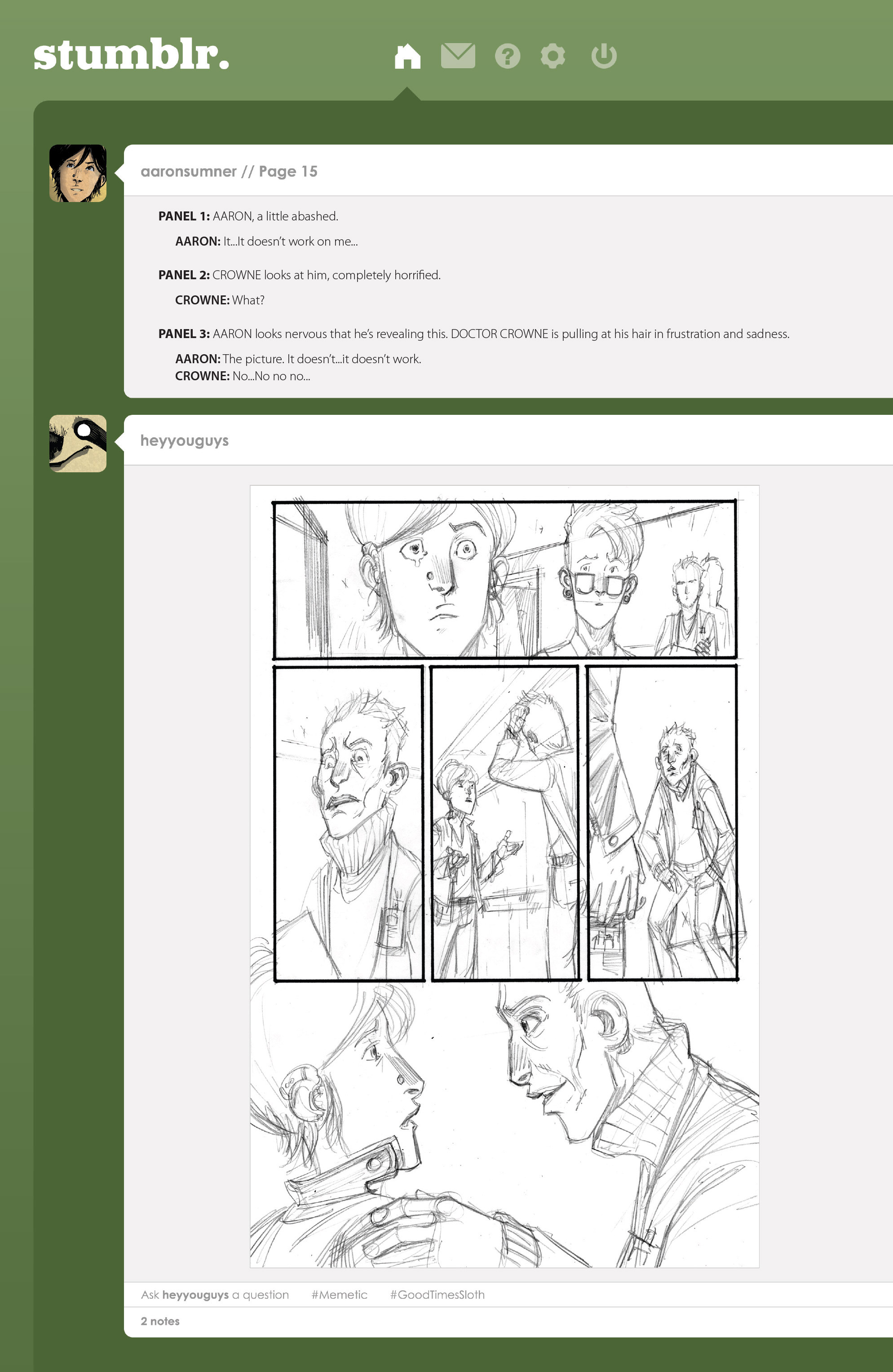 Read online Memetic comic -  Issue #2 - 36