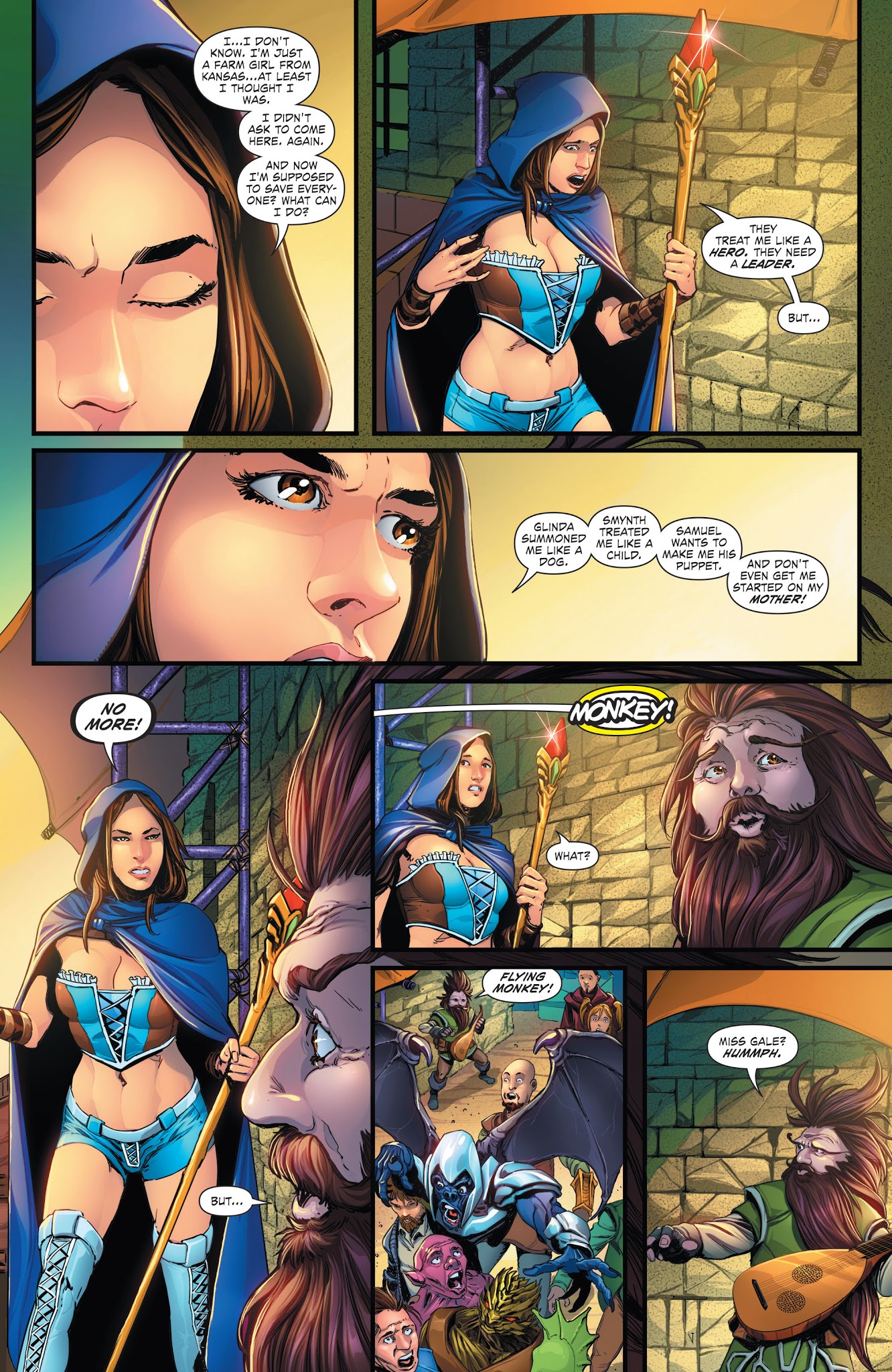 Read online Grimm Fairy Tales presents Oz: Reign of the Witch Queen comic -  Issue #1 - 22