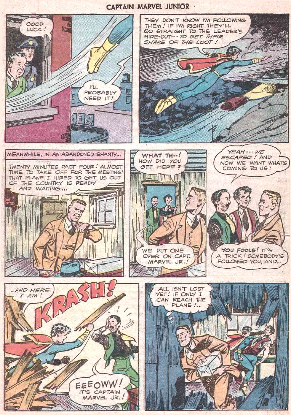 Read online Captain Marvel, Jr. comic -  Issue #53 - 9