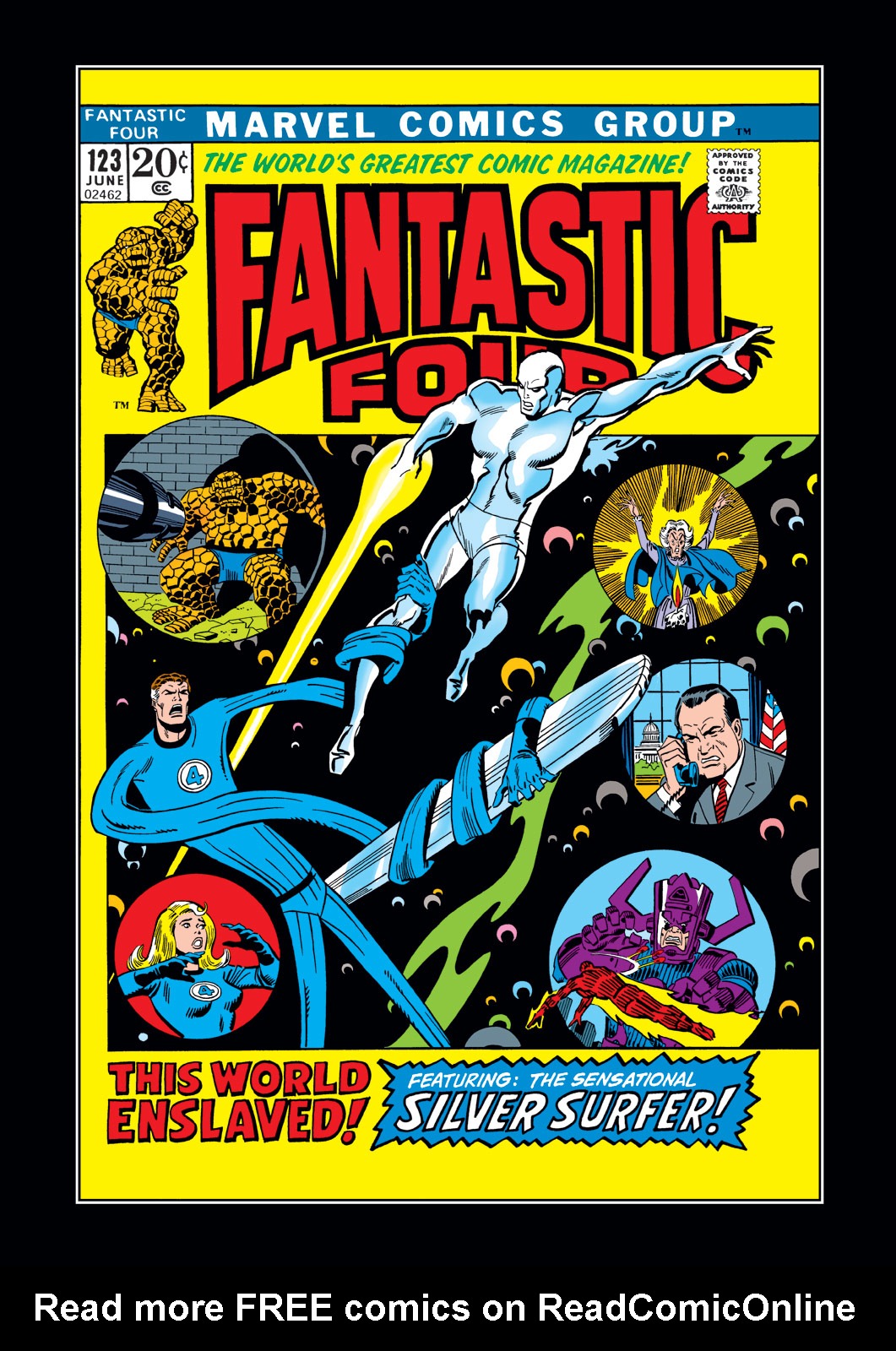 Read online Fantastic Four (1961) comic -  Issue #123 - 1