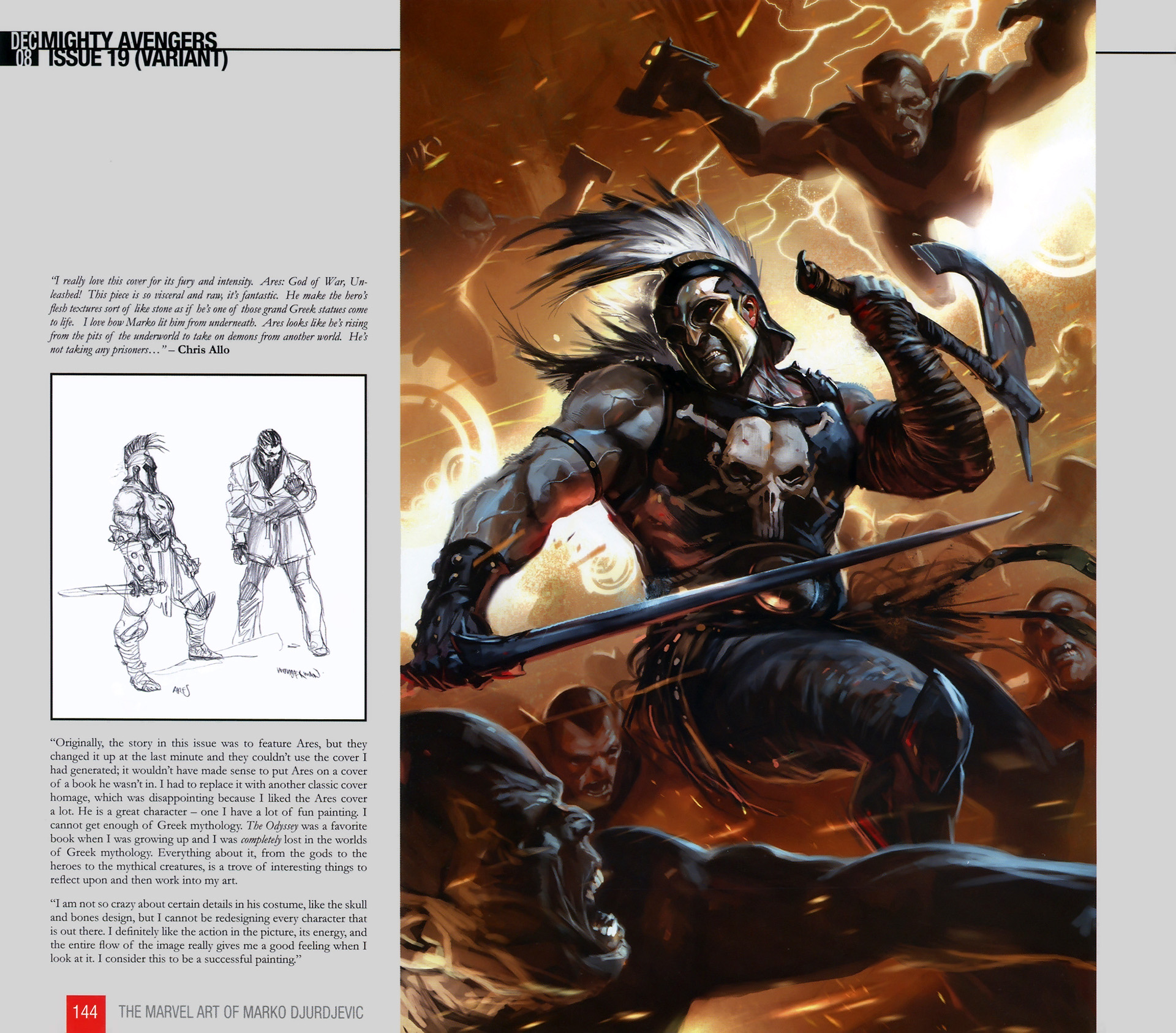 Read online The Marvel Art of Marko Djurdjevic comic -  Issue # TPB (Part 2) - 41