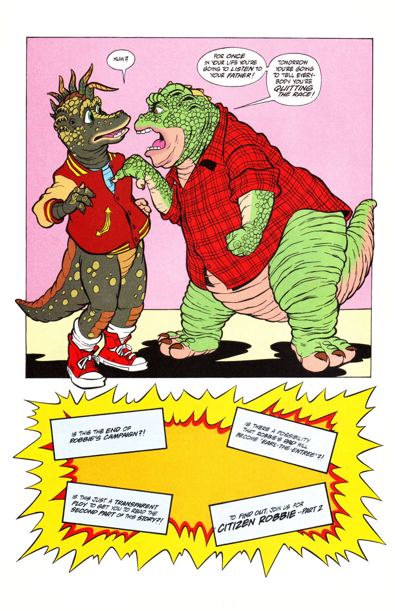 Read online Dinosaurs comic -  Issue #1 - 14