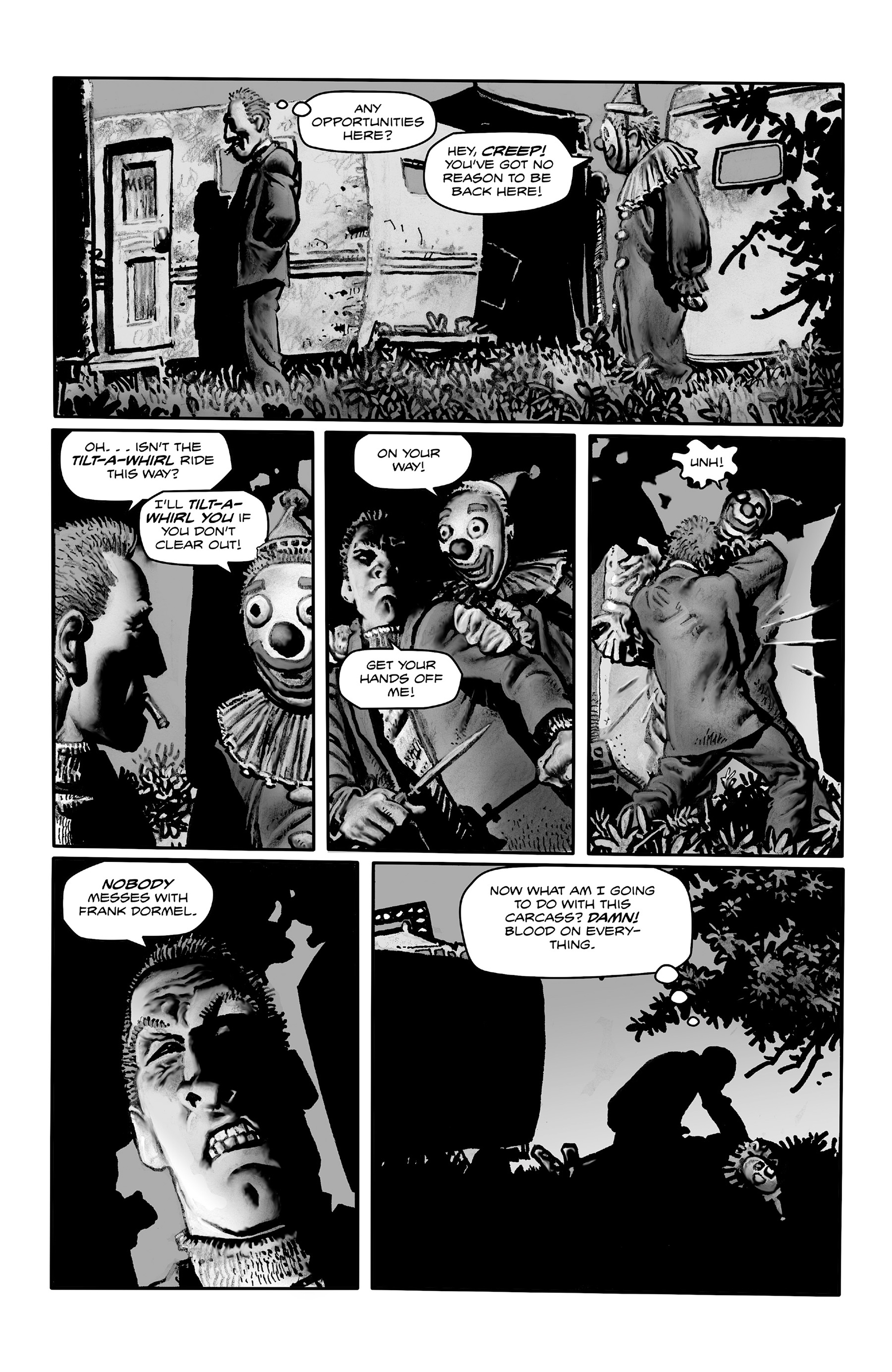 Read online Shadows on the Grave comic -  Issue #4 - 5