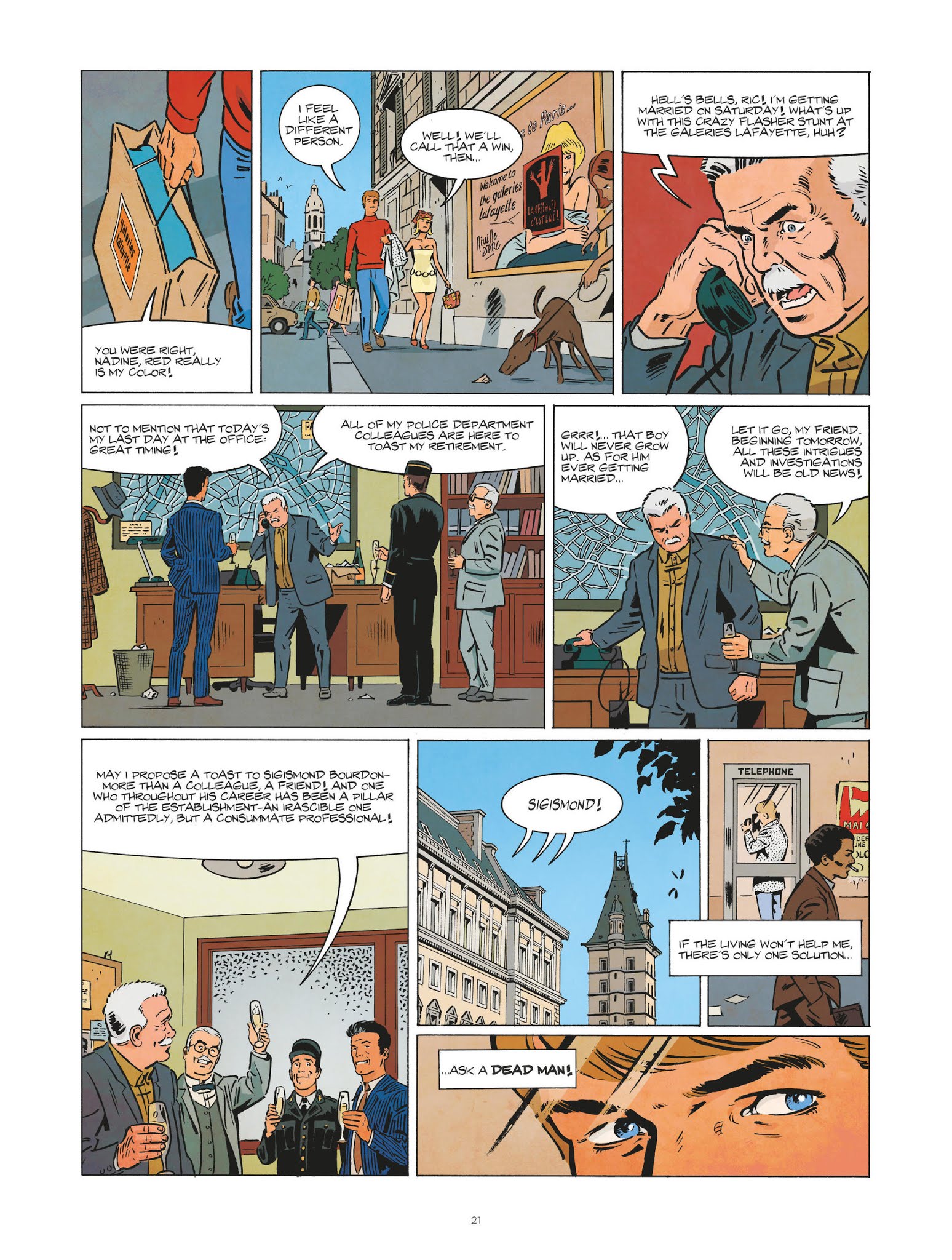 Read online The Mighty Return of Ric Hochet comic -  Issue #1 - 21