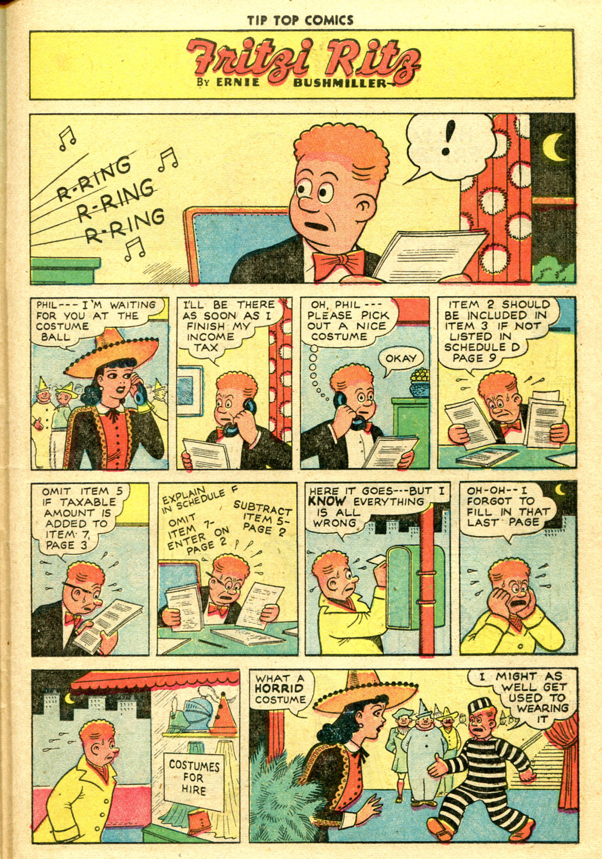 Read online Tip Top Comics comic -  Issue #130 - 33