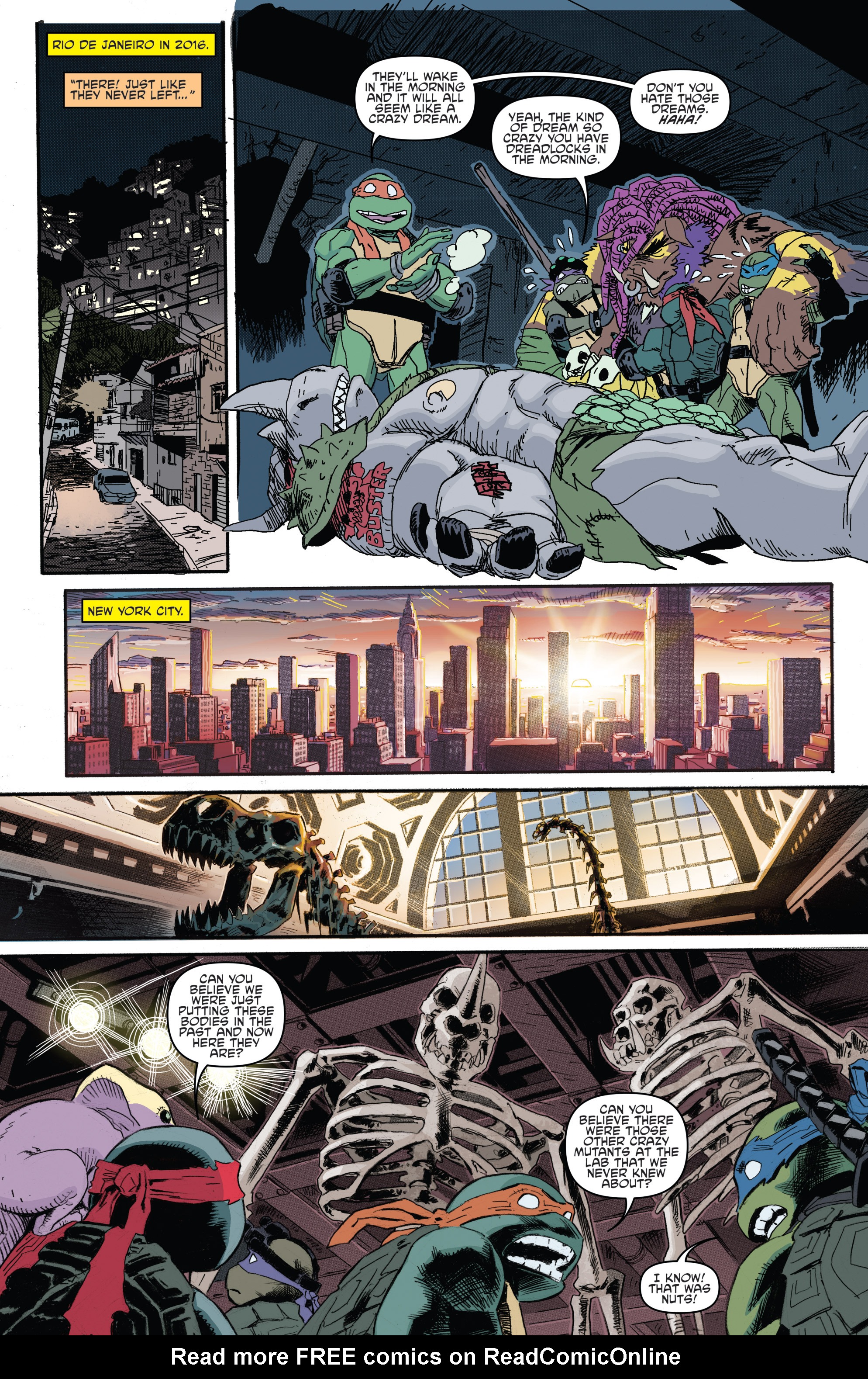 Read online Teenage Mutant Ninja Turtles Bebop & Rocksteady Destroy Everything comic -  Issue #5 - 14