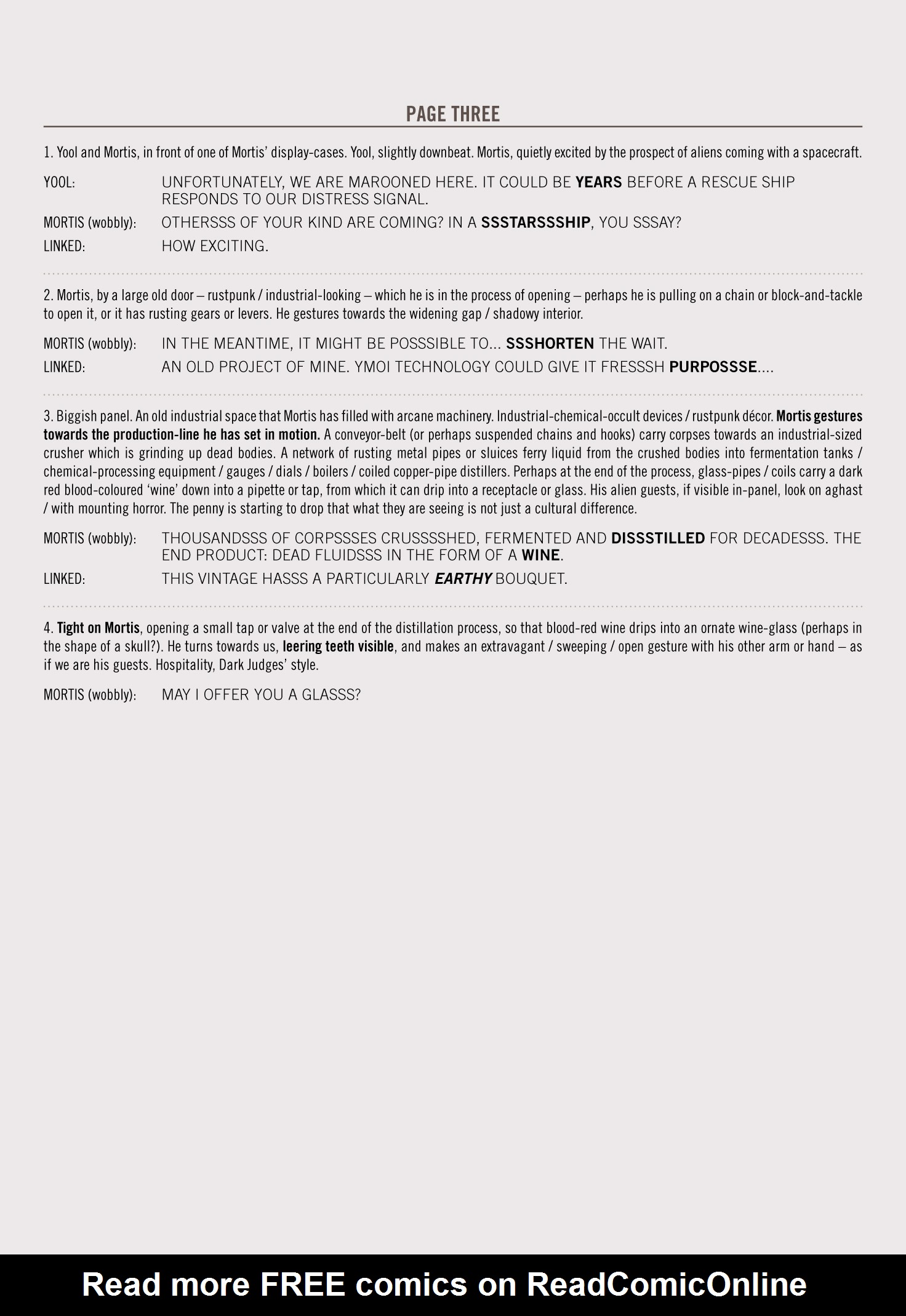 Read online 2000 AD Script Book comic -  Issue # TPB (Part 1) - 90