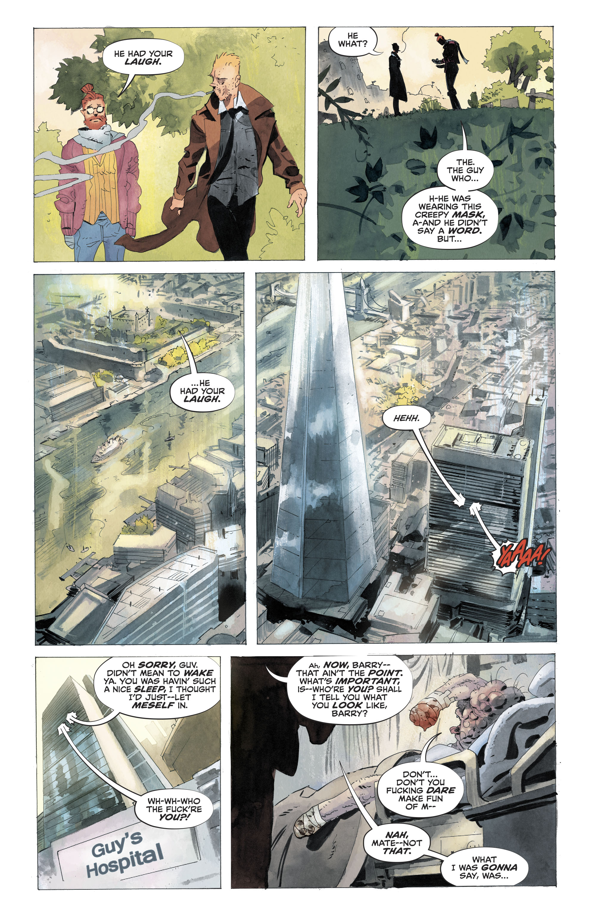 Read online John Constantine: Hellblazer comic -  Issue #5 - 22