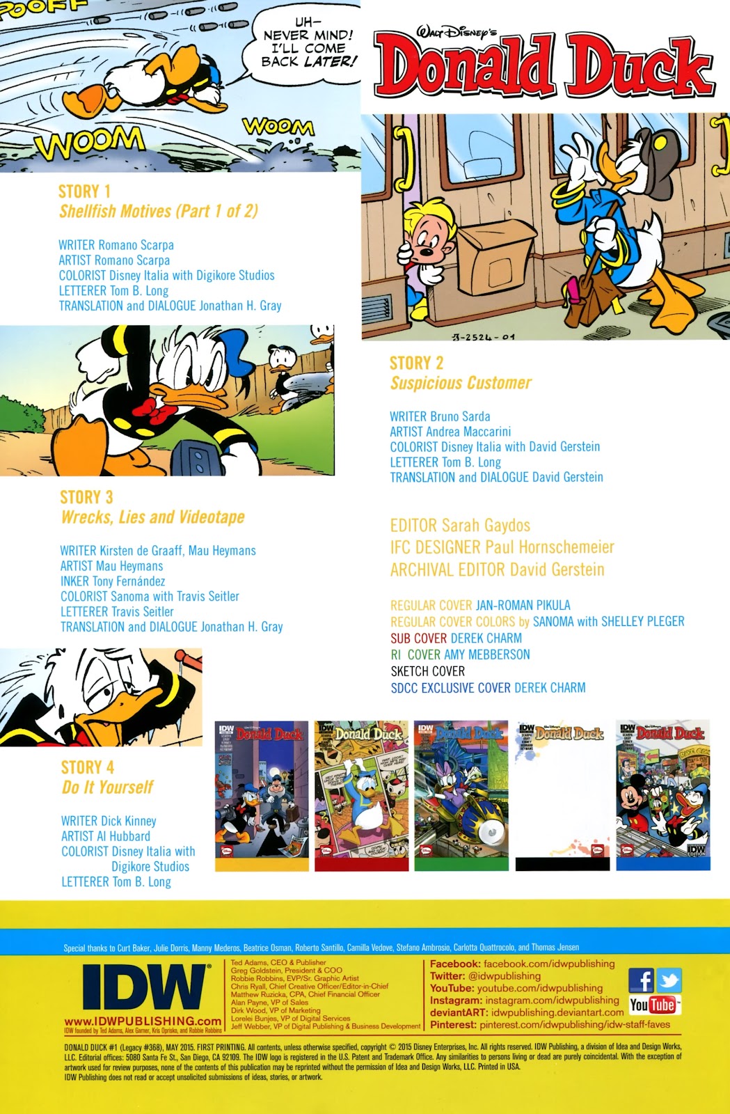 Donald Duck (2015) issue 1 - Page 2