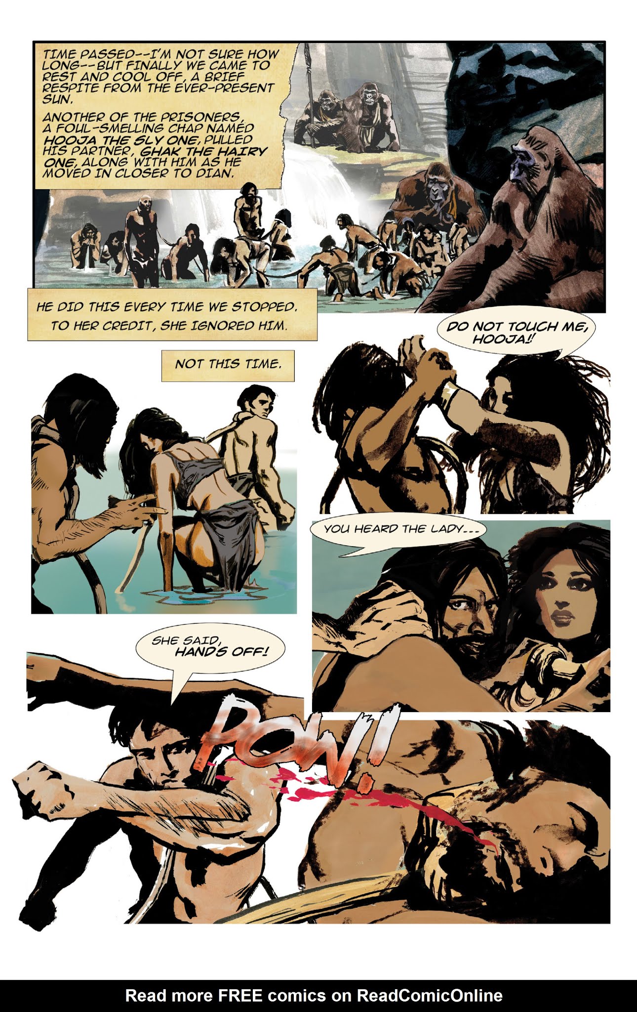 Read online Edgar Rice Burroughs' At the Earth's Core comic -  Issue # TPB - 36