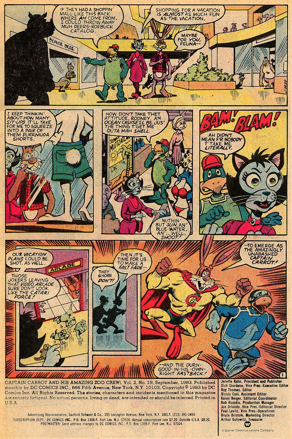Captain Carrot and His Amazing Zoo Crew! issue 19 - Page 3