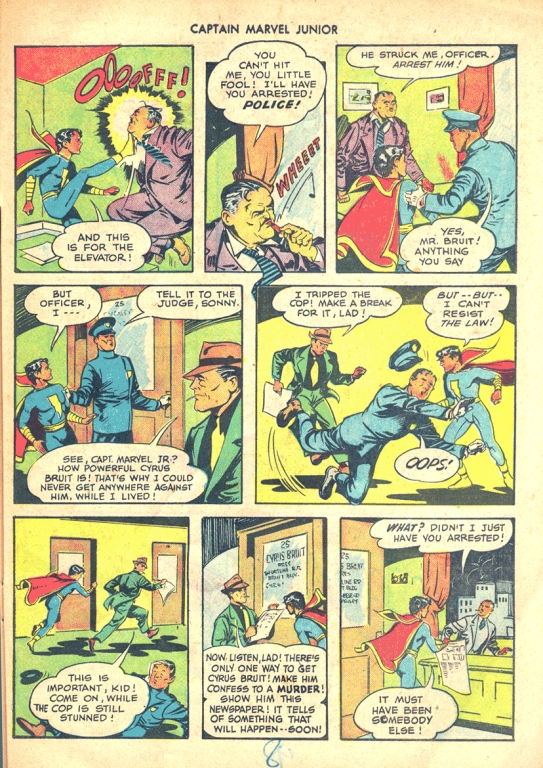 Read online Captain Marvel, Jr. comic -  Issue #41 - 34