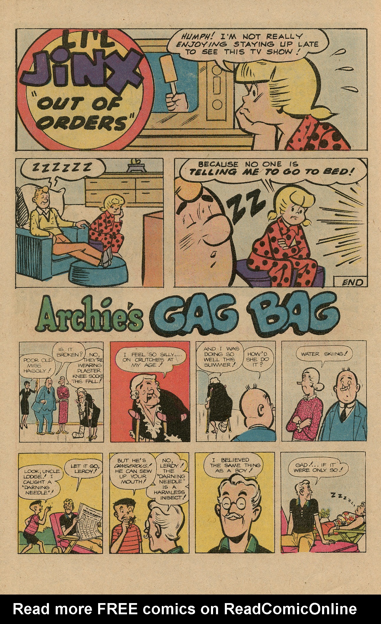 Read online Archie's TV Laugh-Out comic -  Issue #50 - 10