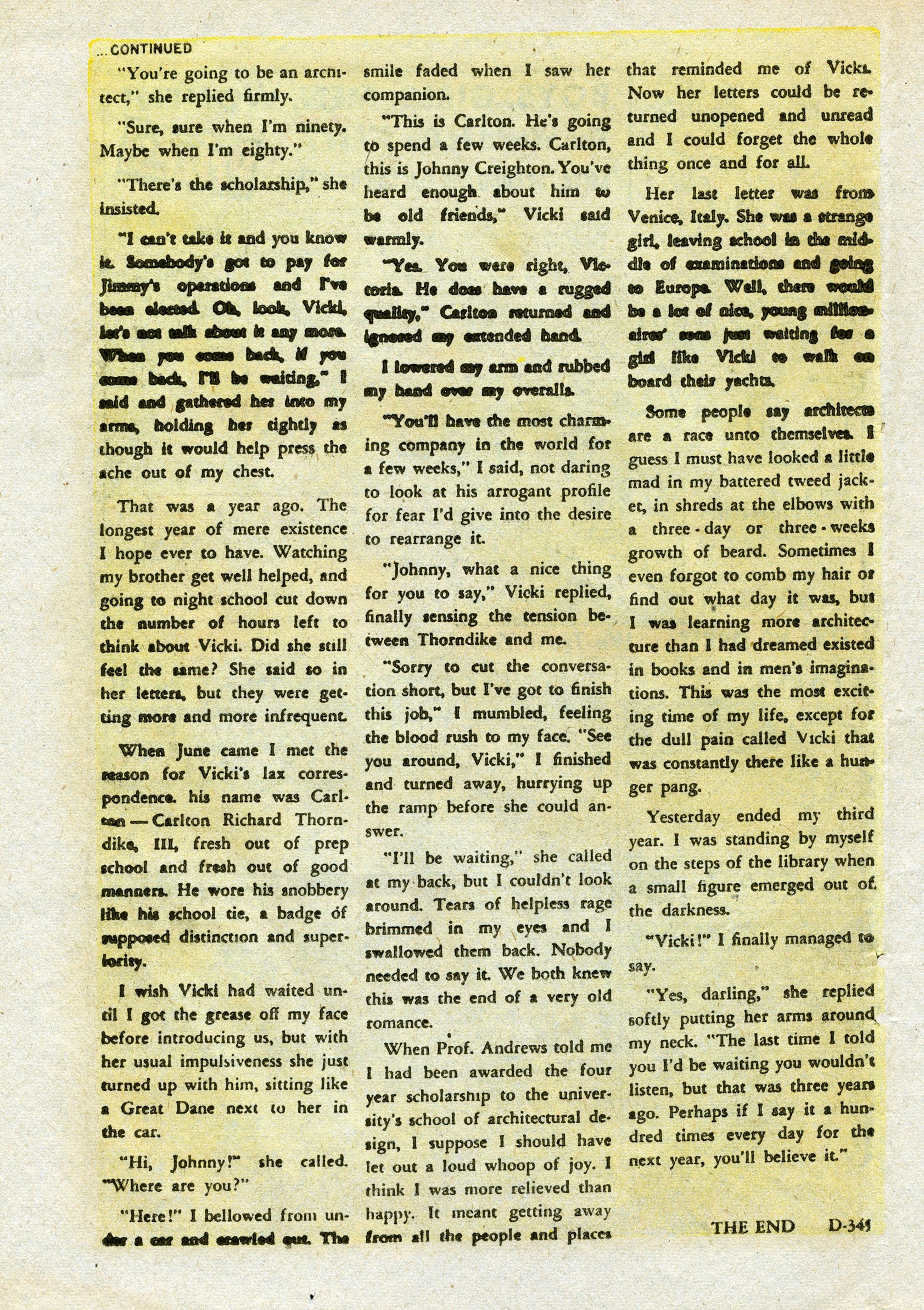 Read online Love Romances comic -  Issue #33 - 26