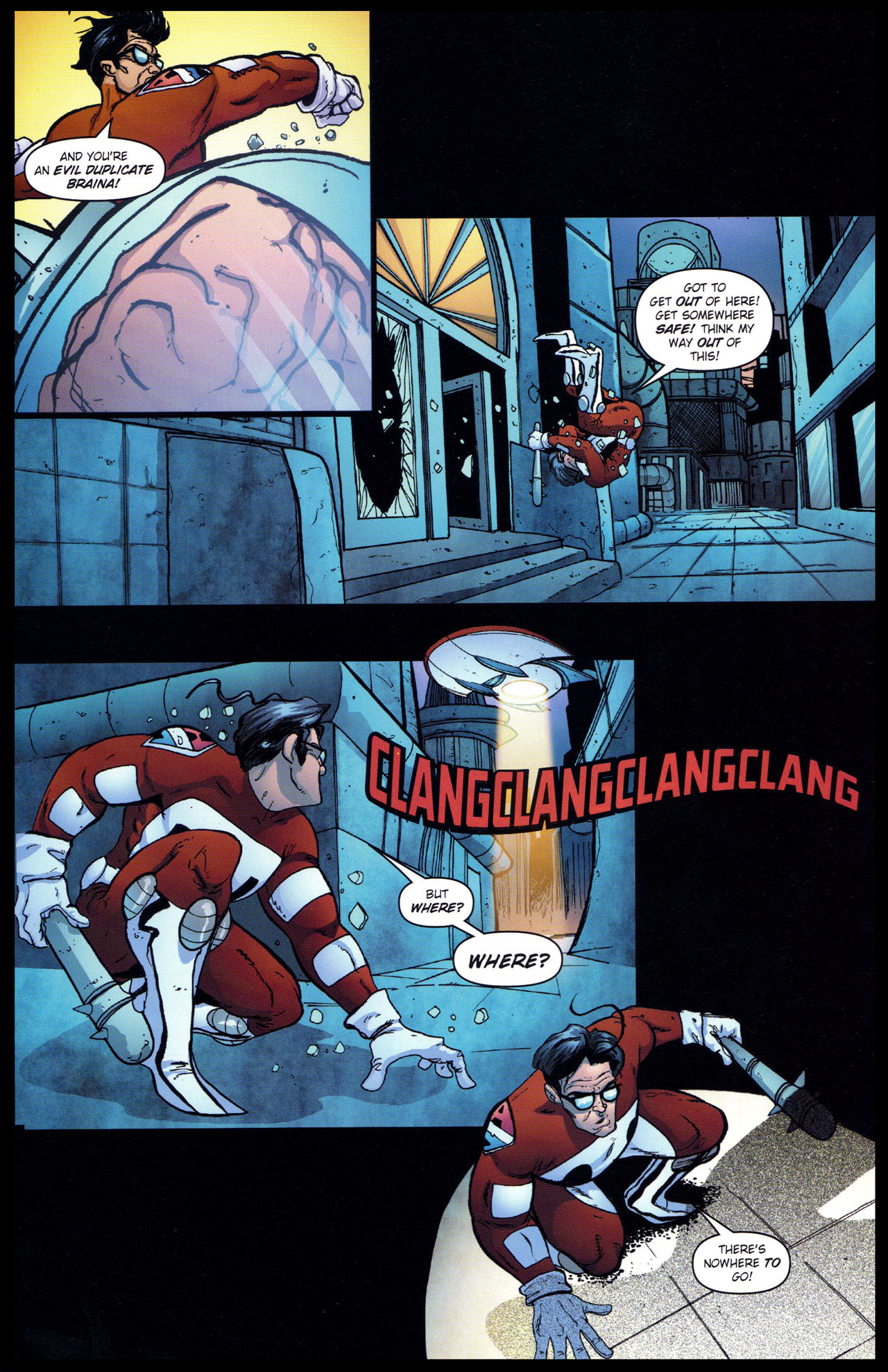 Read online Stephen Colbert's Tek Jansen comic -  Issue #4 - 11