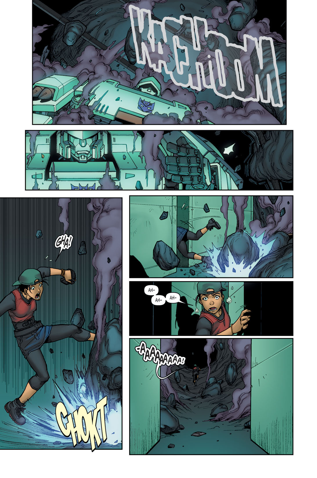 Read online The Transformers: Infiltration comic -  Issue #5 - 11