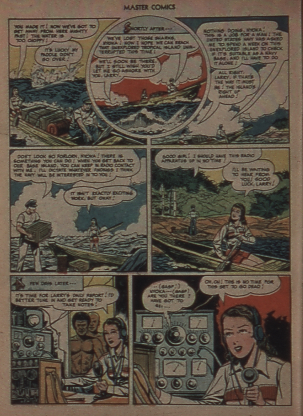 Read online Master Comics comic -  Issue #110 - 18