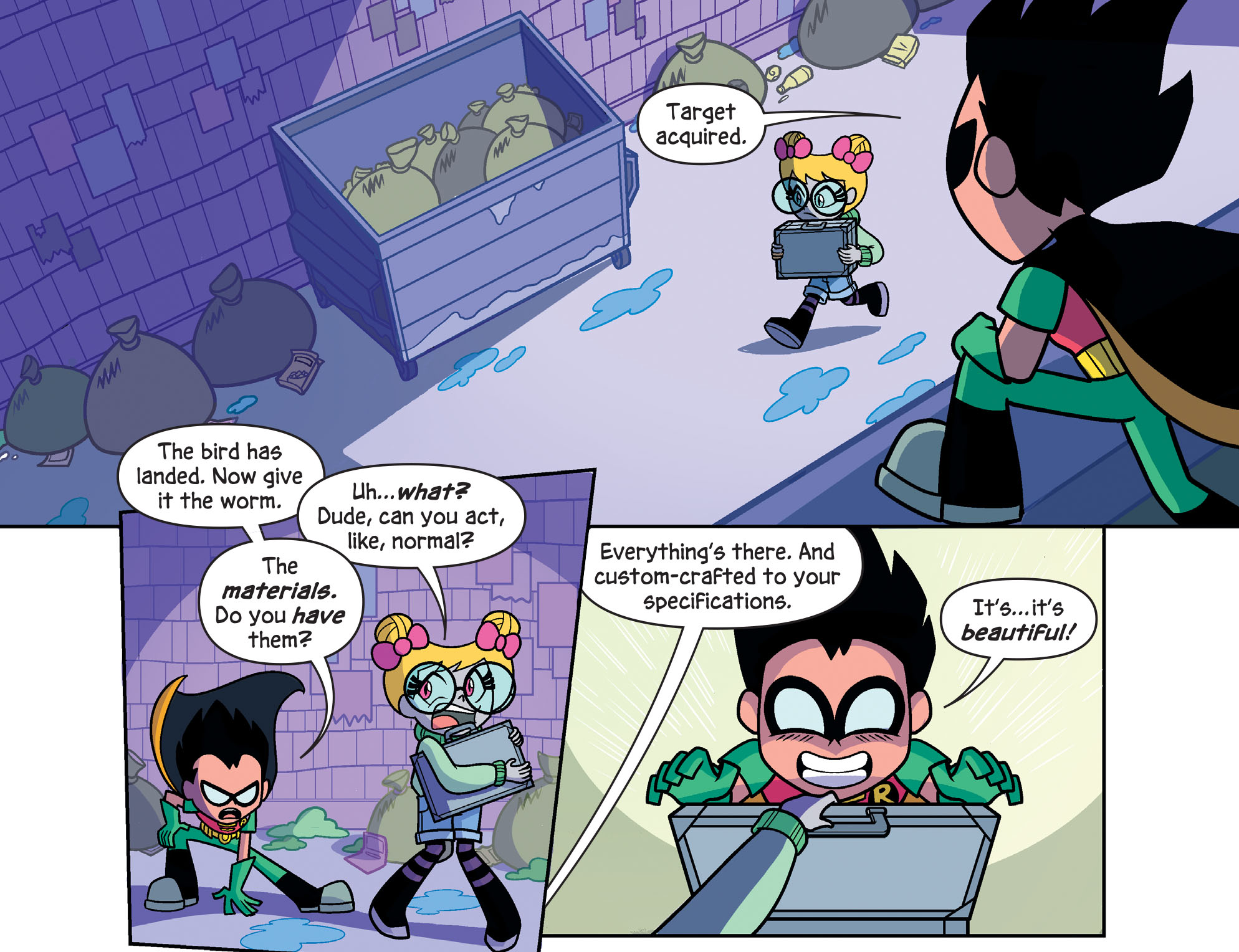 Read online Teen Titans Go! Roll With It! comic -  Issue #1 - 4