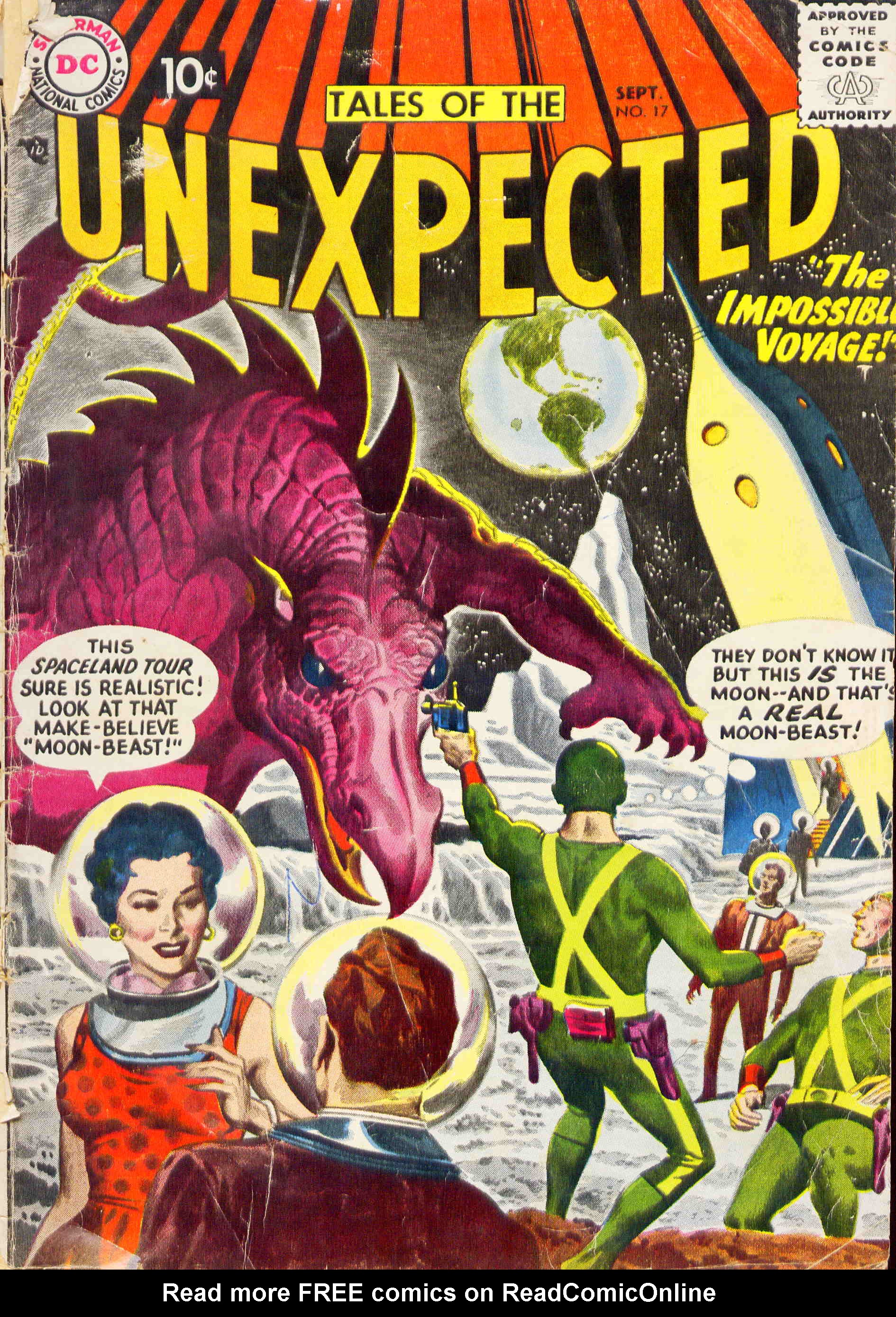 Read online Tales of the Unexpected comic -  Issue #17 - 1