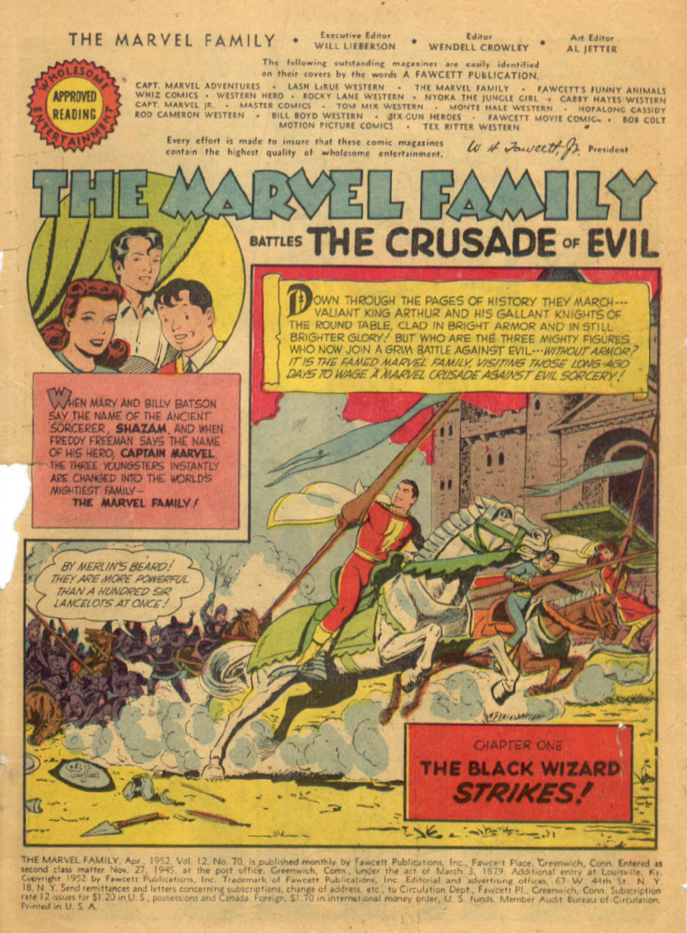 Read online The Marvel Family comic -  Issue #70 - 3