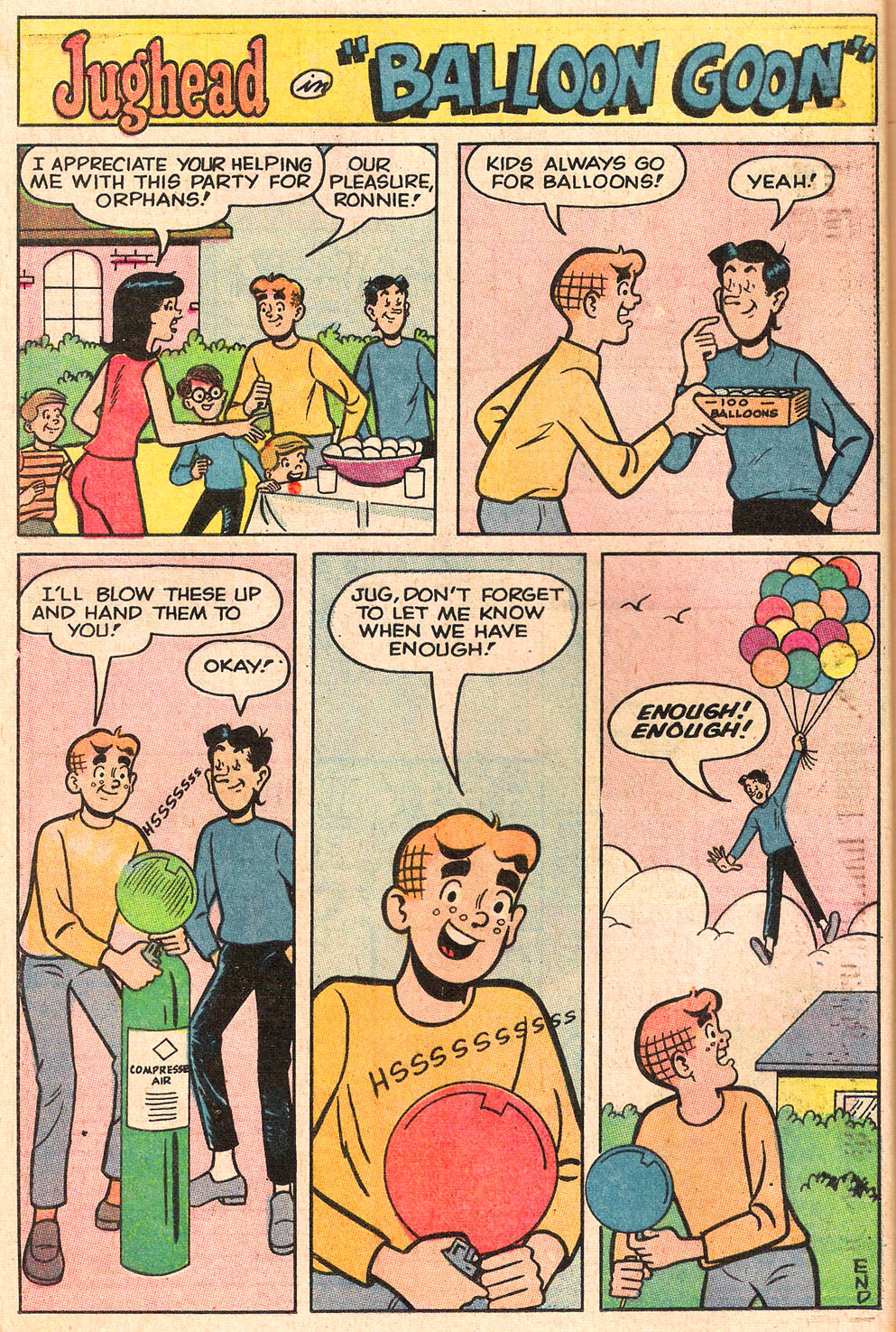 Read online Archie's TV Laugh-Out comic -  Issue #6 - 36