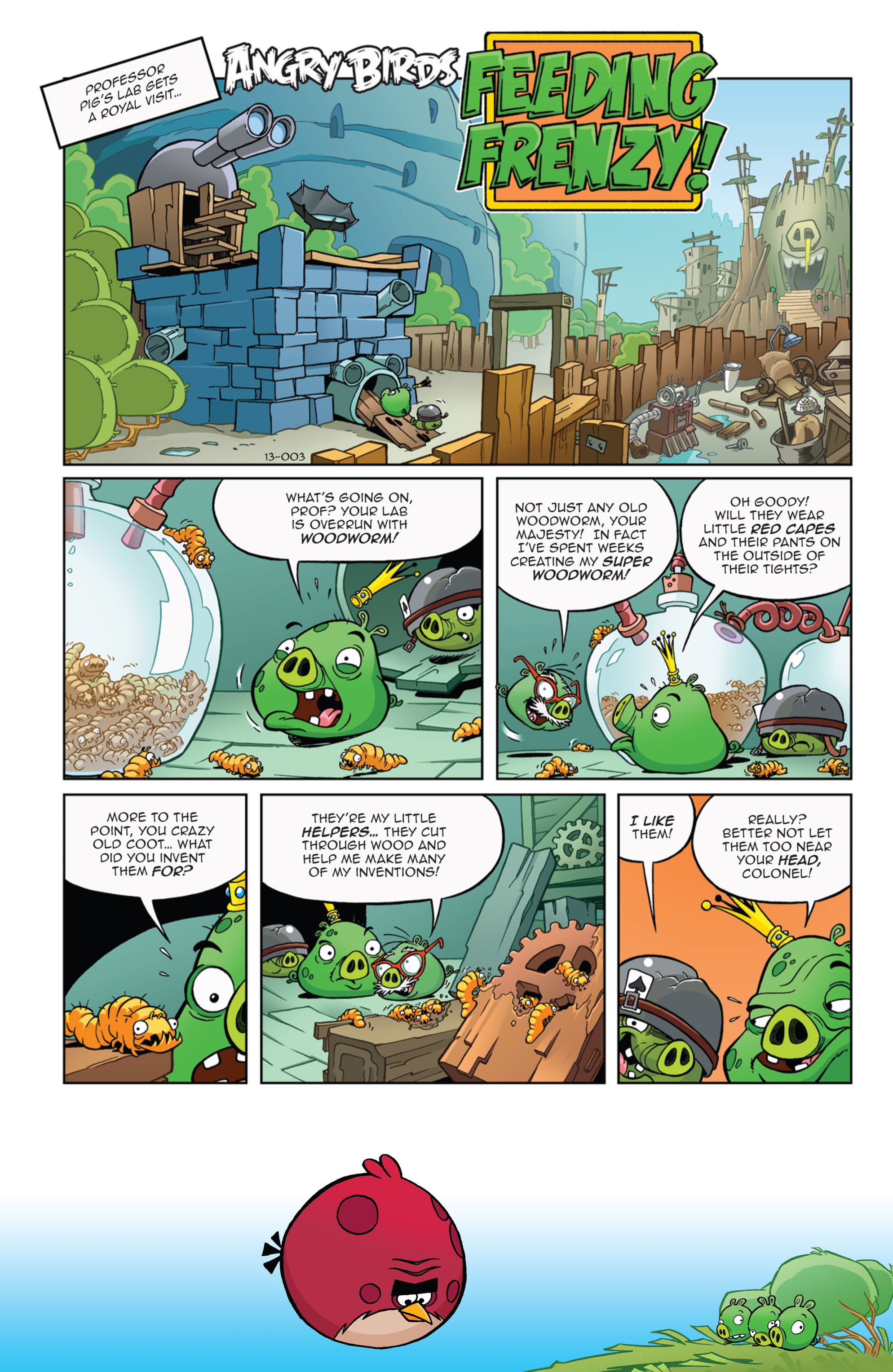 Read online Angry Birds Comics (2014) comic -  Issue #9 - 17