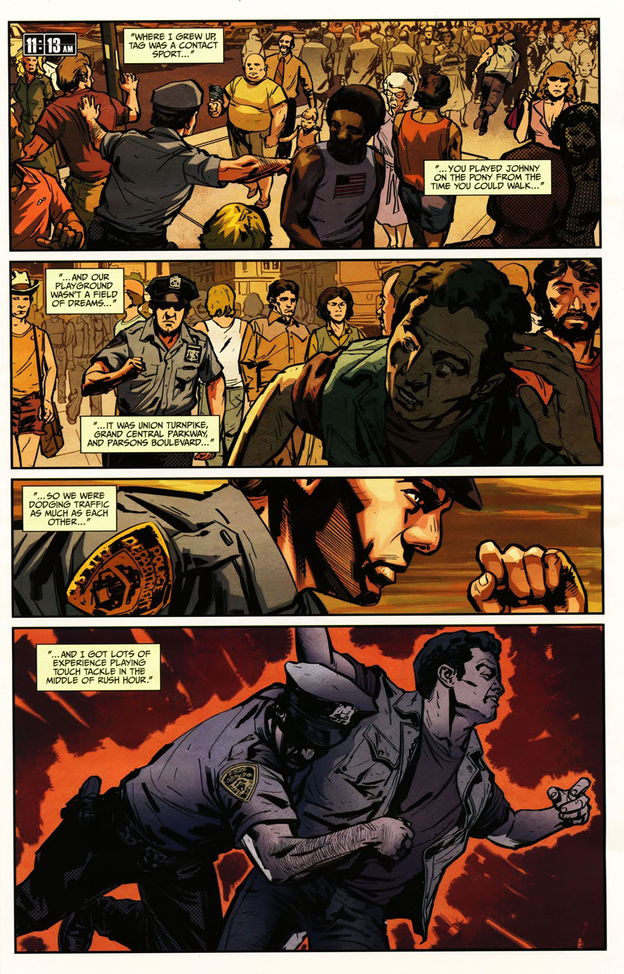 Read online Die Hard: Year One comic -  Issue #1 - 19