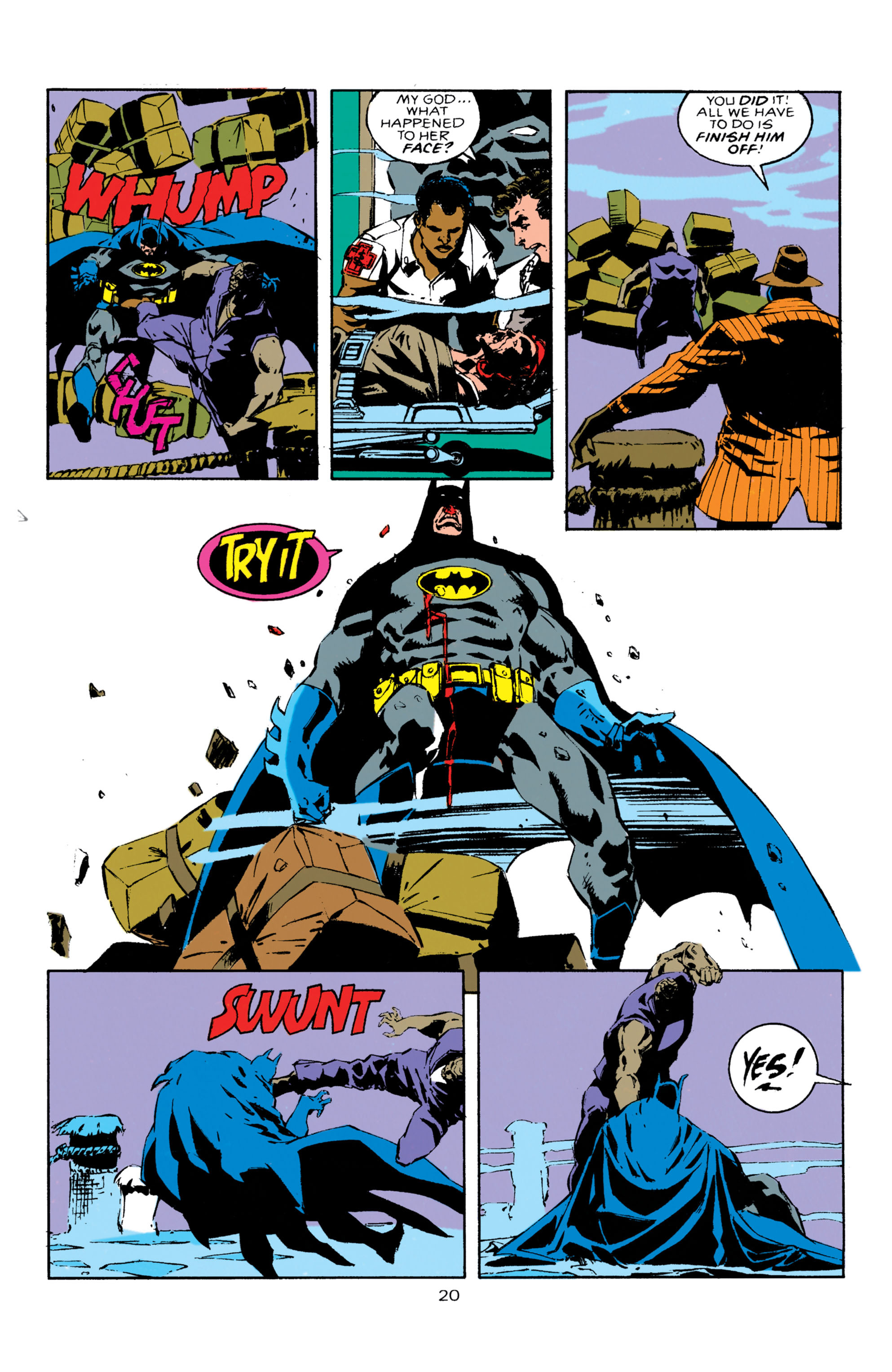 Read online Batman (1940) comic -  Issue #485 - 21
