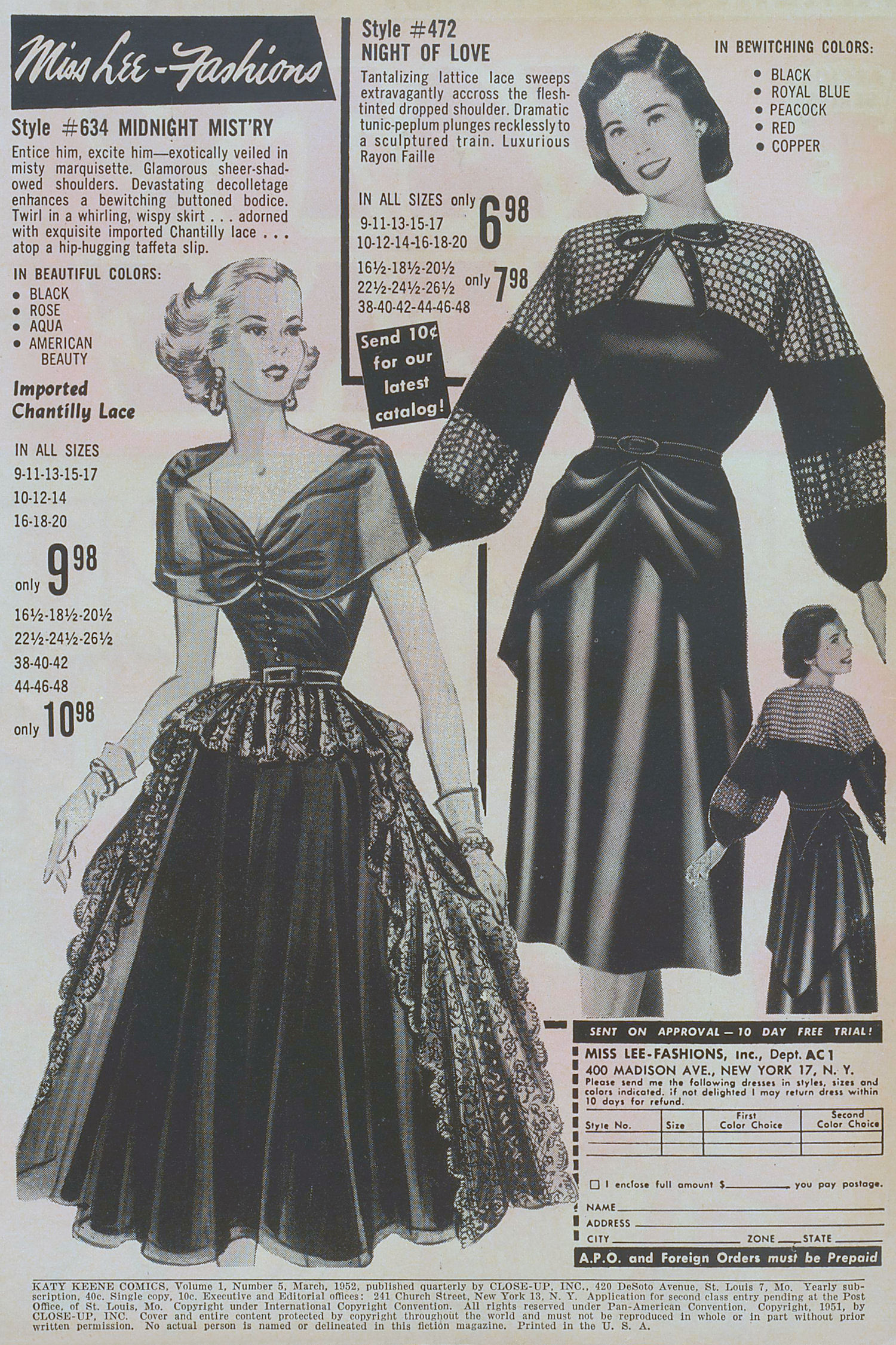 Read online Katy Keene (1949) comic -  Issue #5 - 2