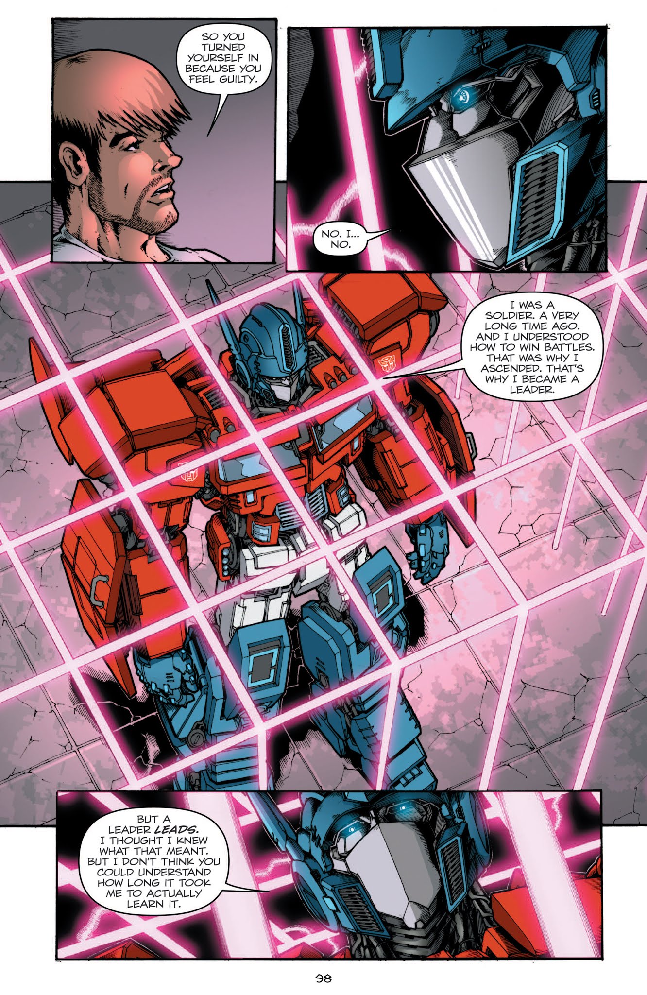Read online Transformers: The IDW Collection comic -  Issue # TPB 6 (Part 1) - 98