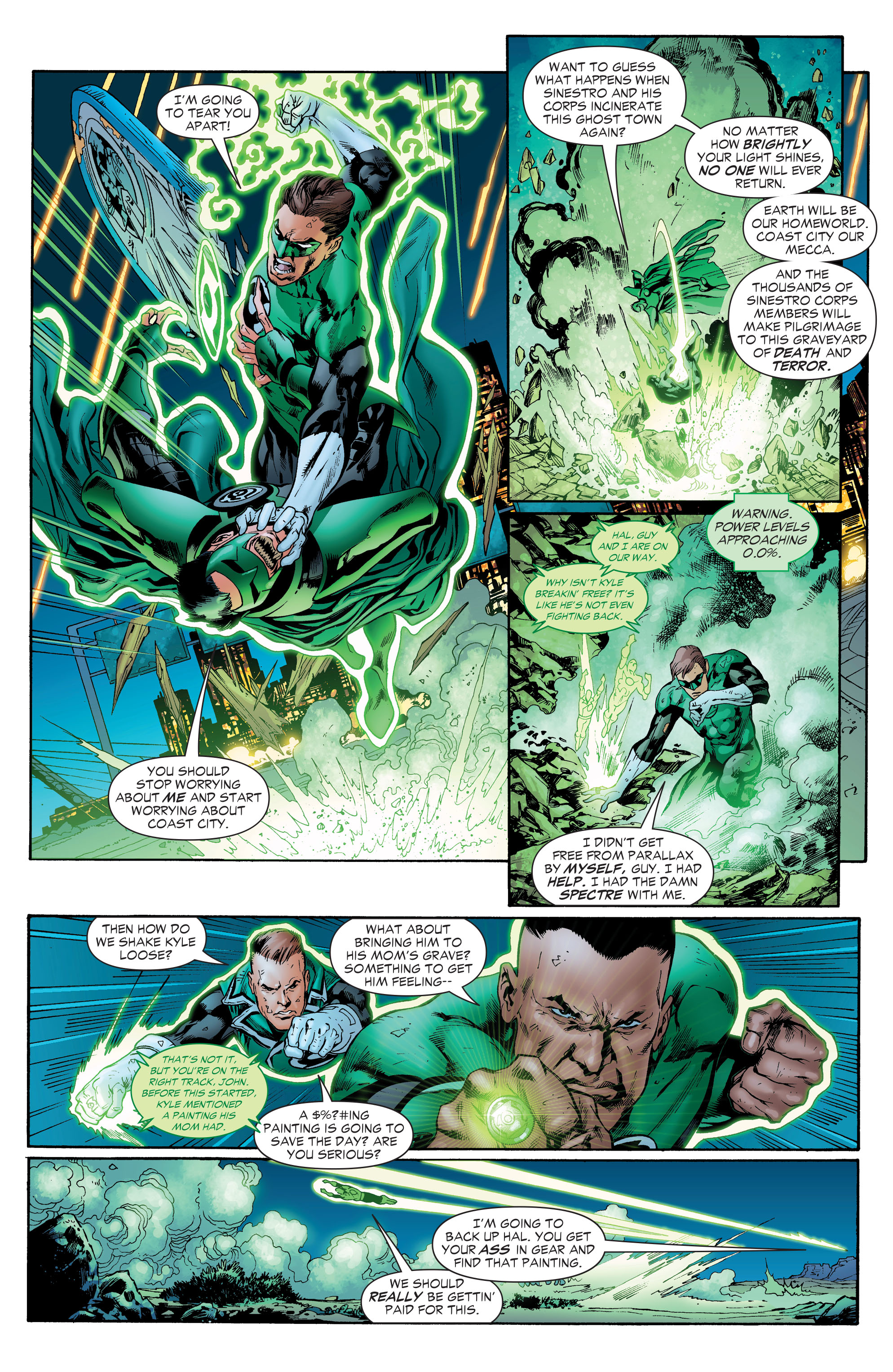 Read online Green Lantern by Geoff Johns comic -  Issue # TPB 3 (Part 3) - 16