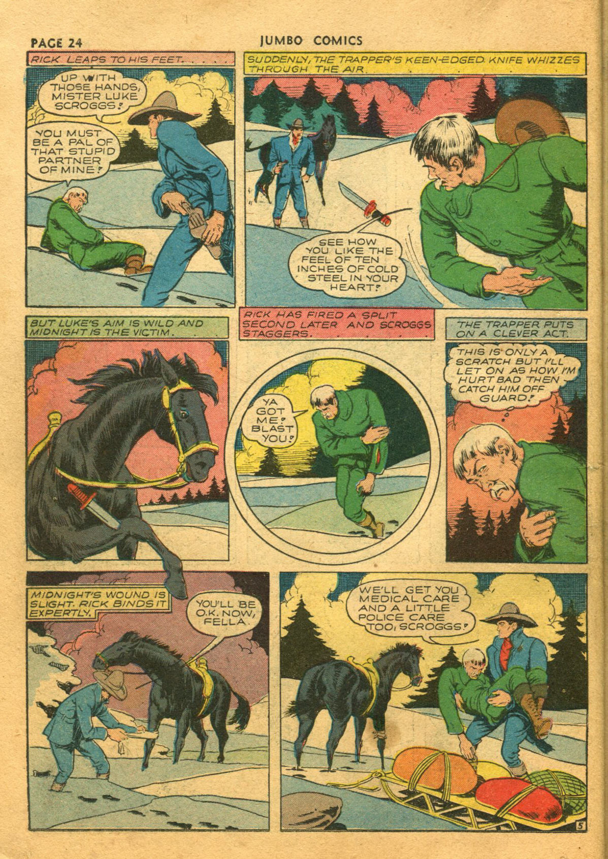 Read online Jumbo Comics comic -  Issue #35 - 27