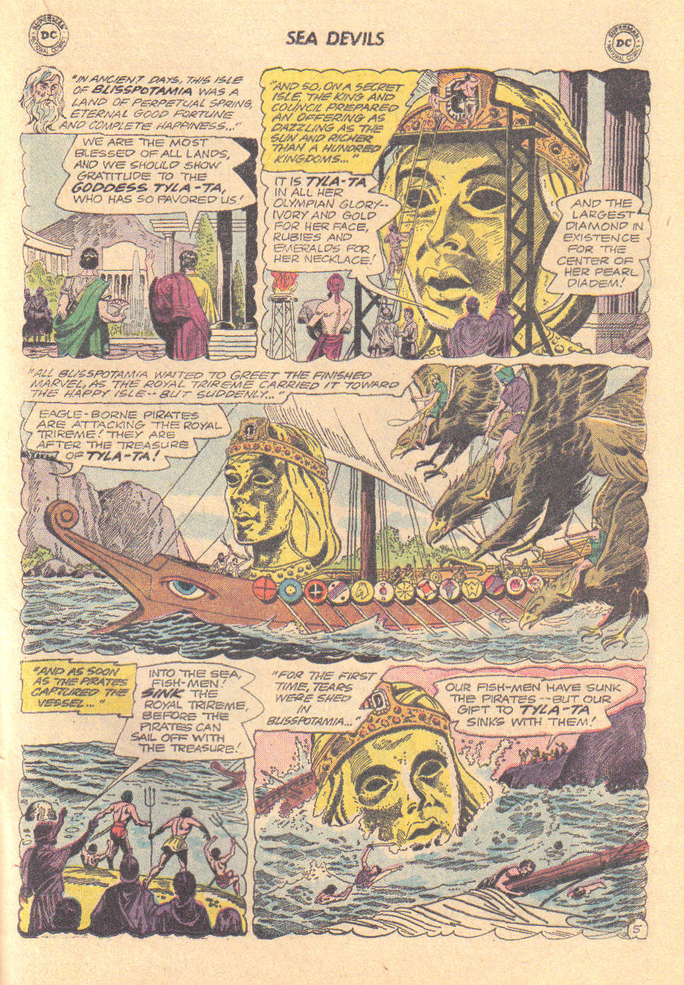 Read online Sea Devils comic -  Issue #16 - 21